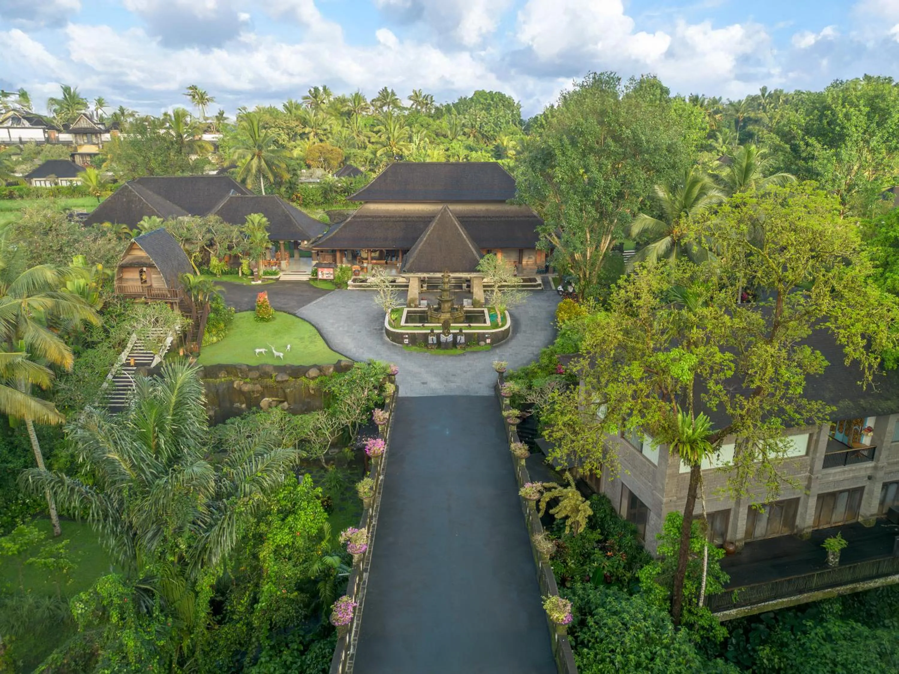 Facade/entrance in Visesa Ubud Resort