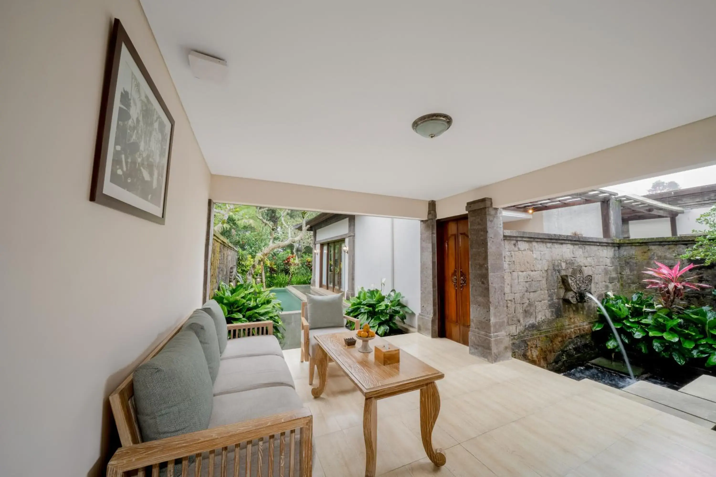 Living room in Visesa Ubud Resort Living room in Visesa Ubud Resort