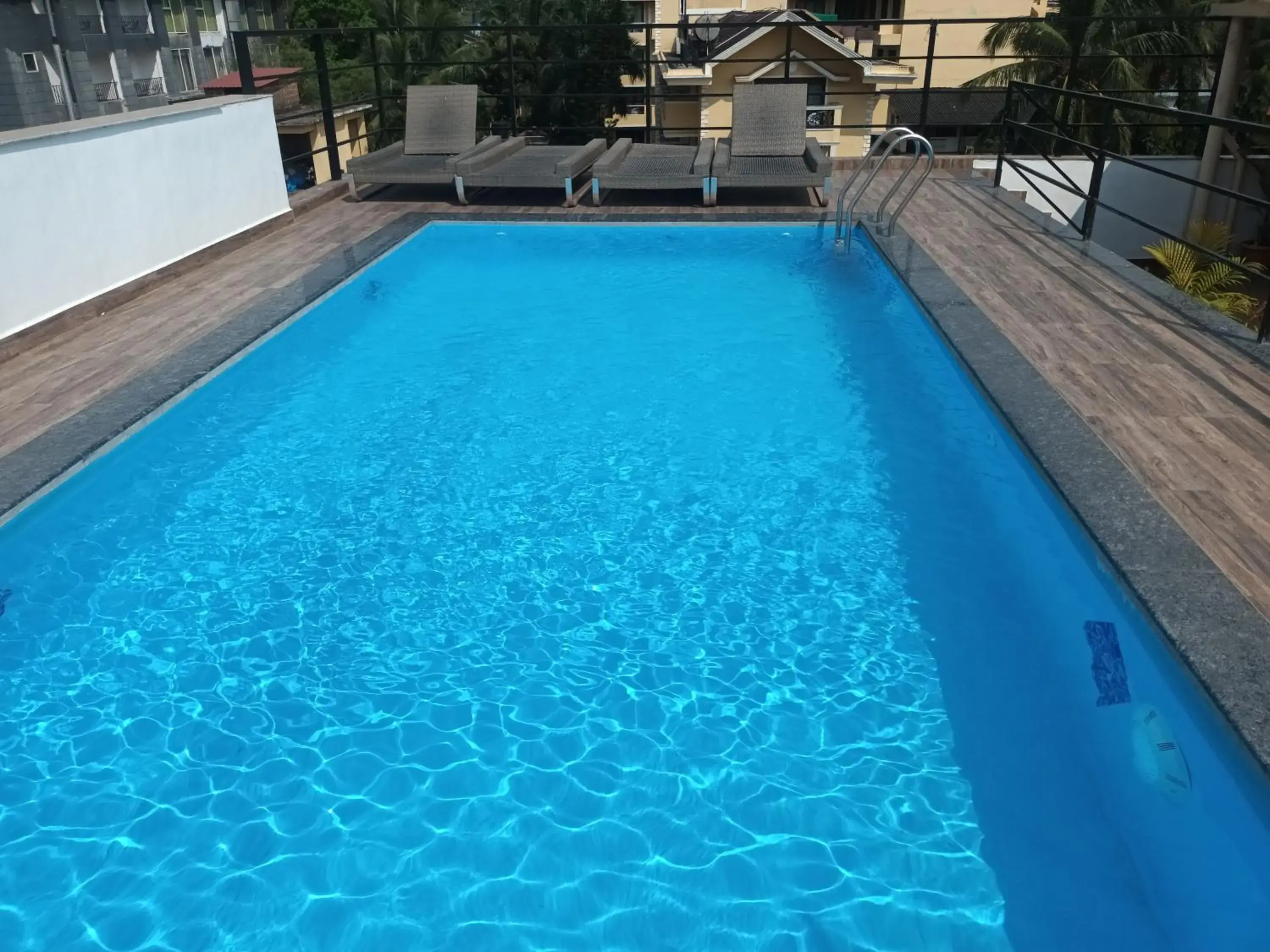 Pool view in Hotel Calangute Central Pool view in Hotel Calangute Central