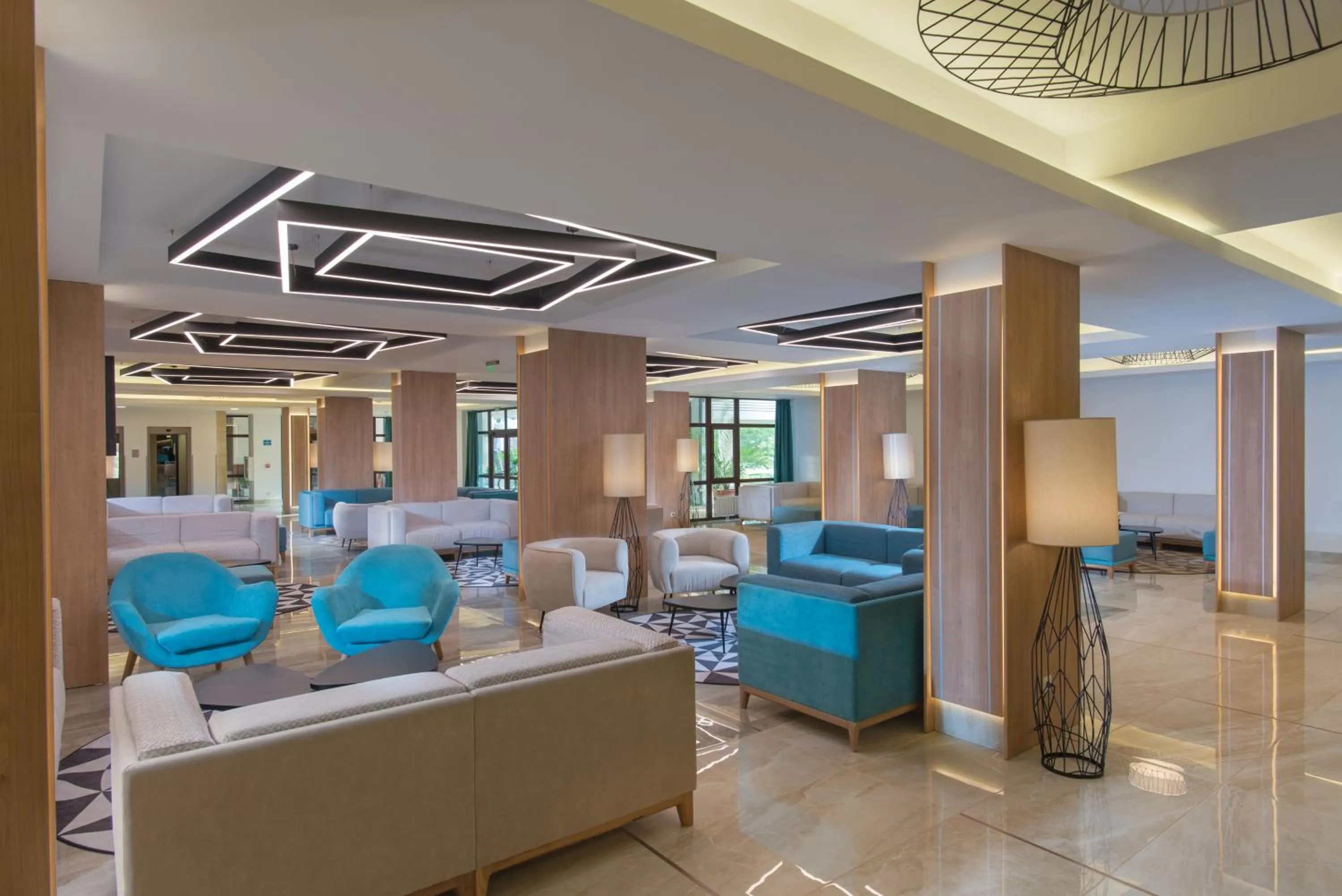 Lobby or reception in Hotel Pomorie Sun