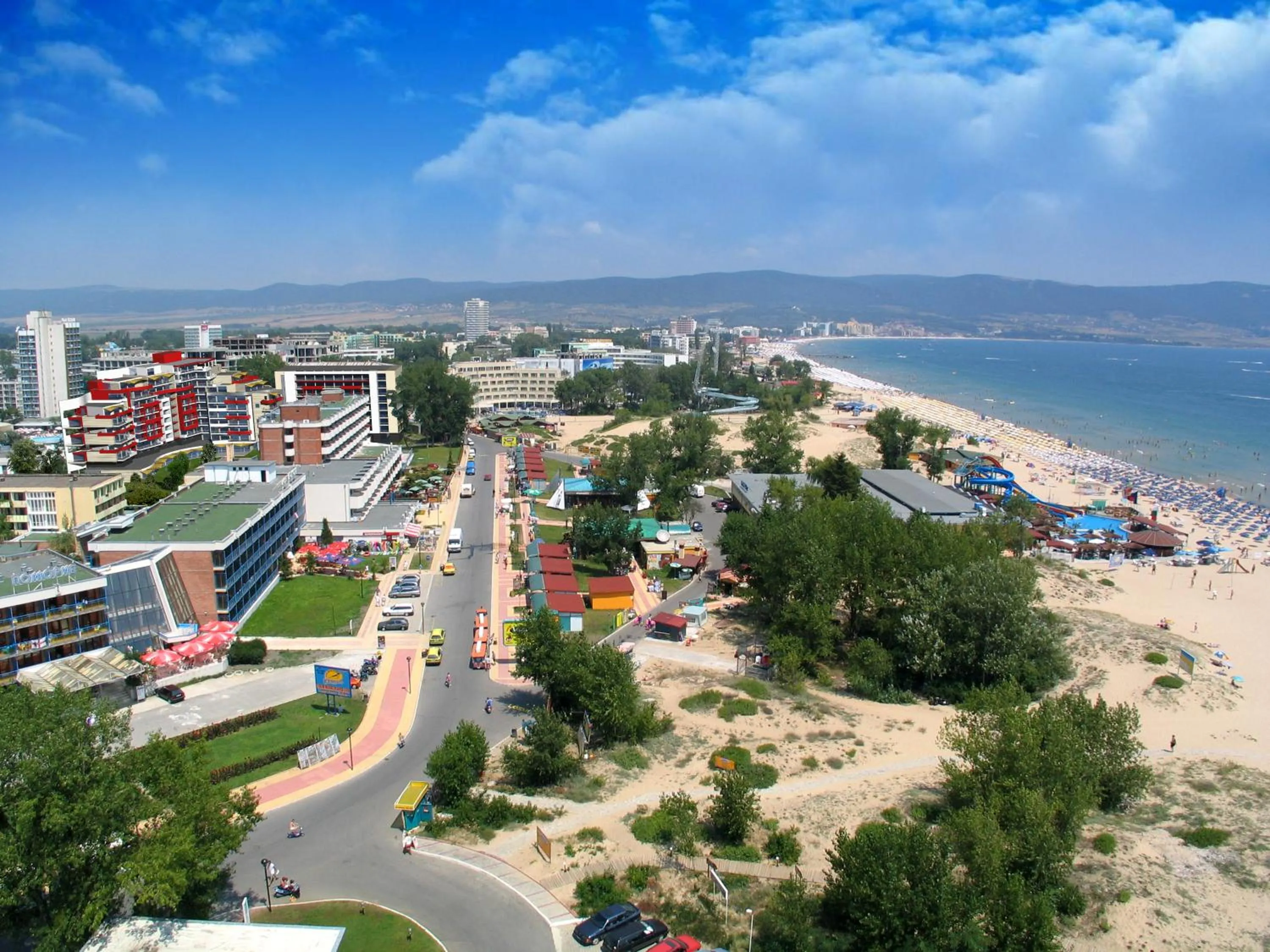 Bird's eye view in Hotel Pomorie Sun