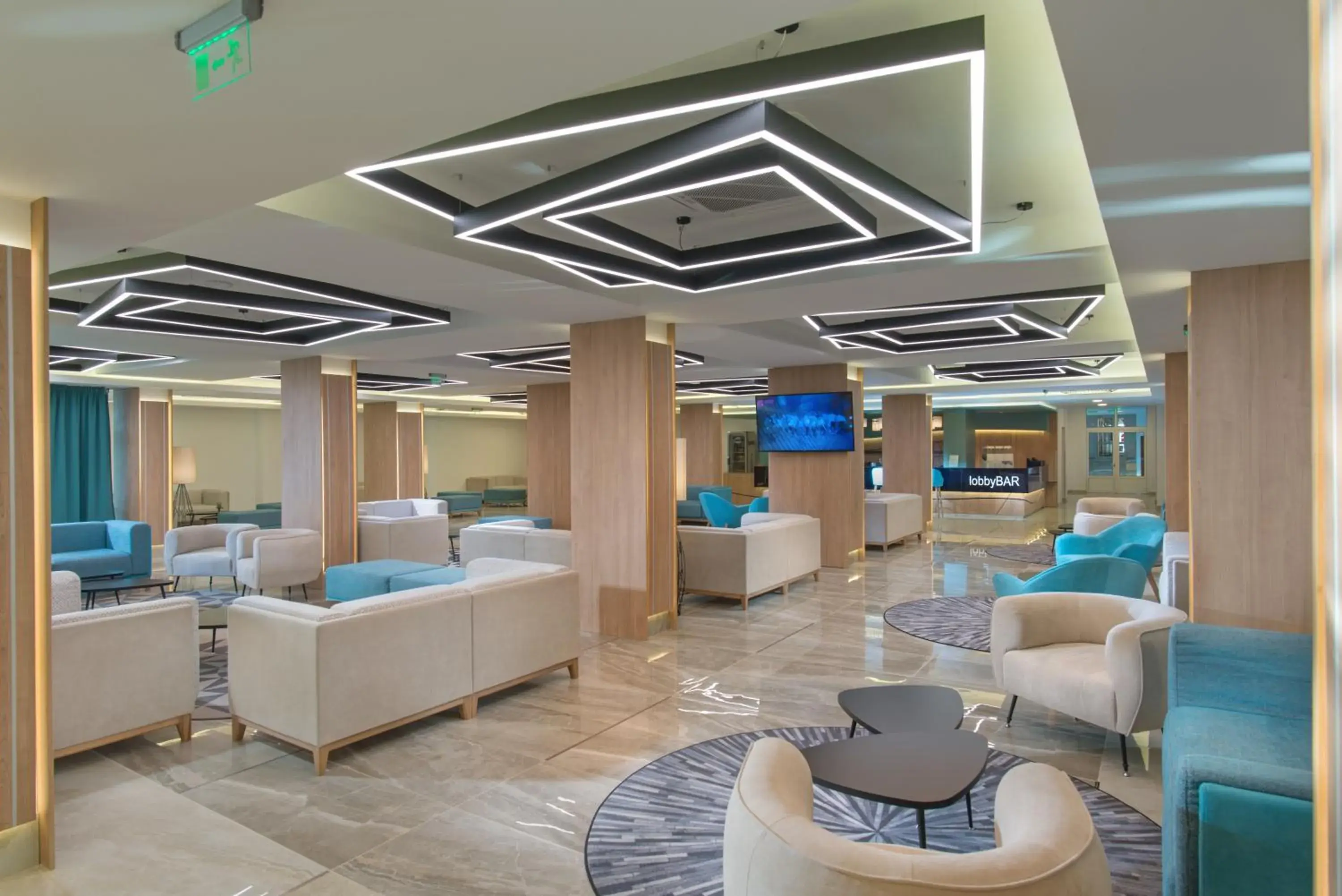 Lobby or reception in Hotel Pomorie Sun Lobby or reception in Hotel Pomorie Sun