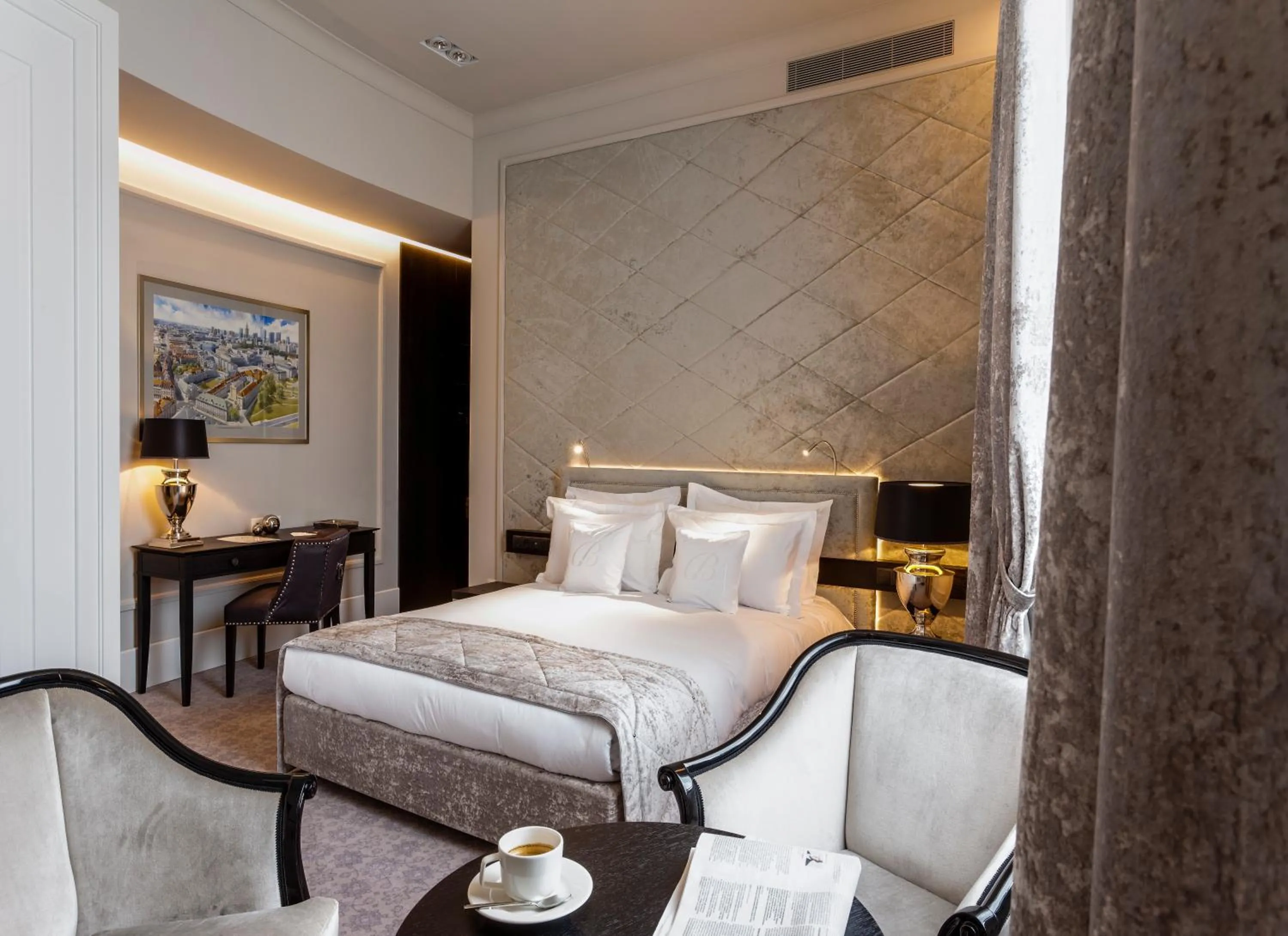 Bedroom, Bed in Hotel Bellotto