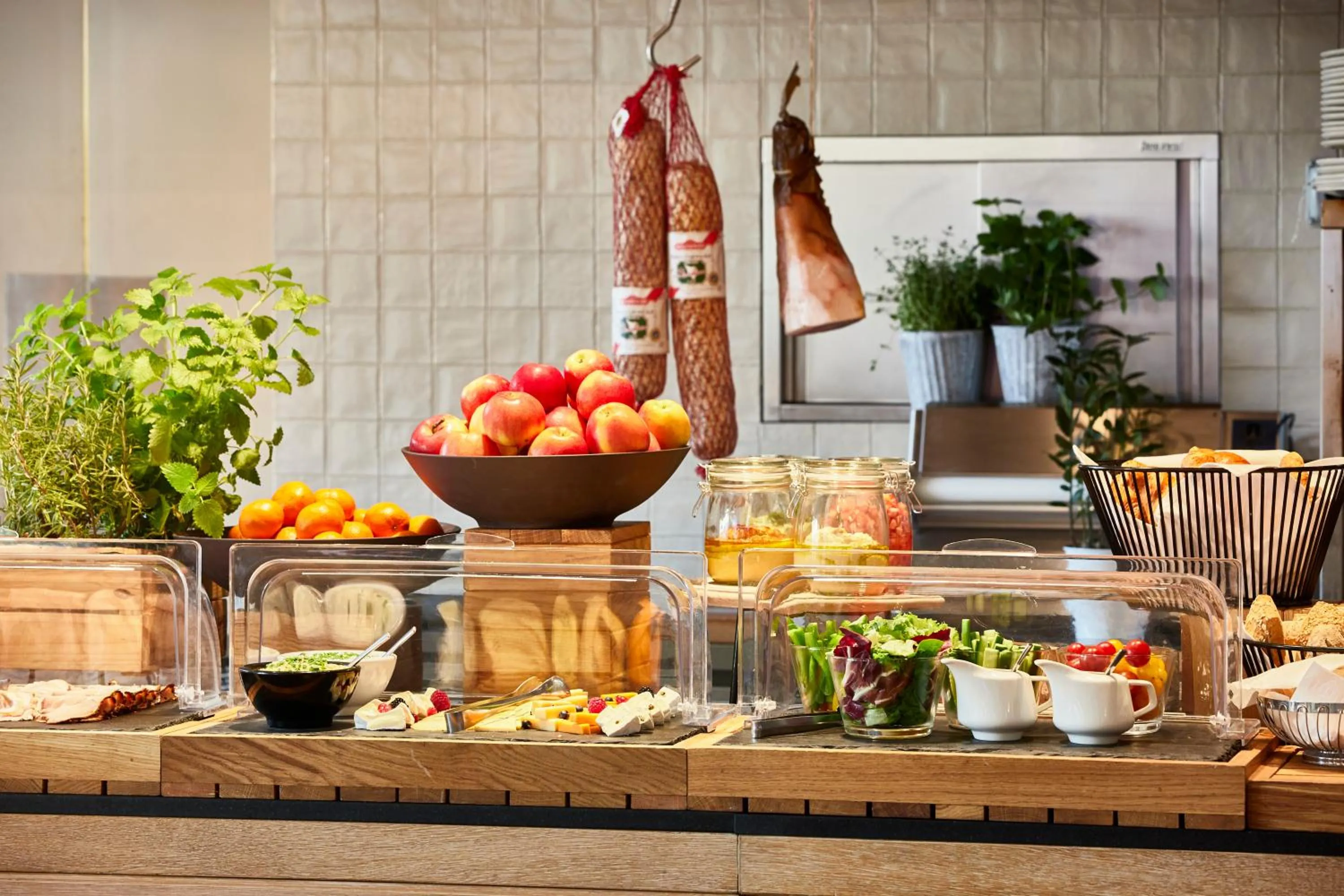 Buffet breakfast in Hotel Bellotto