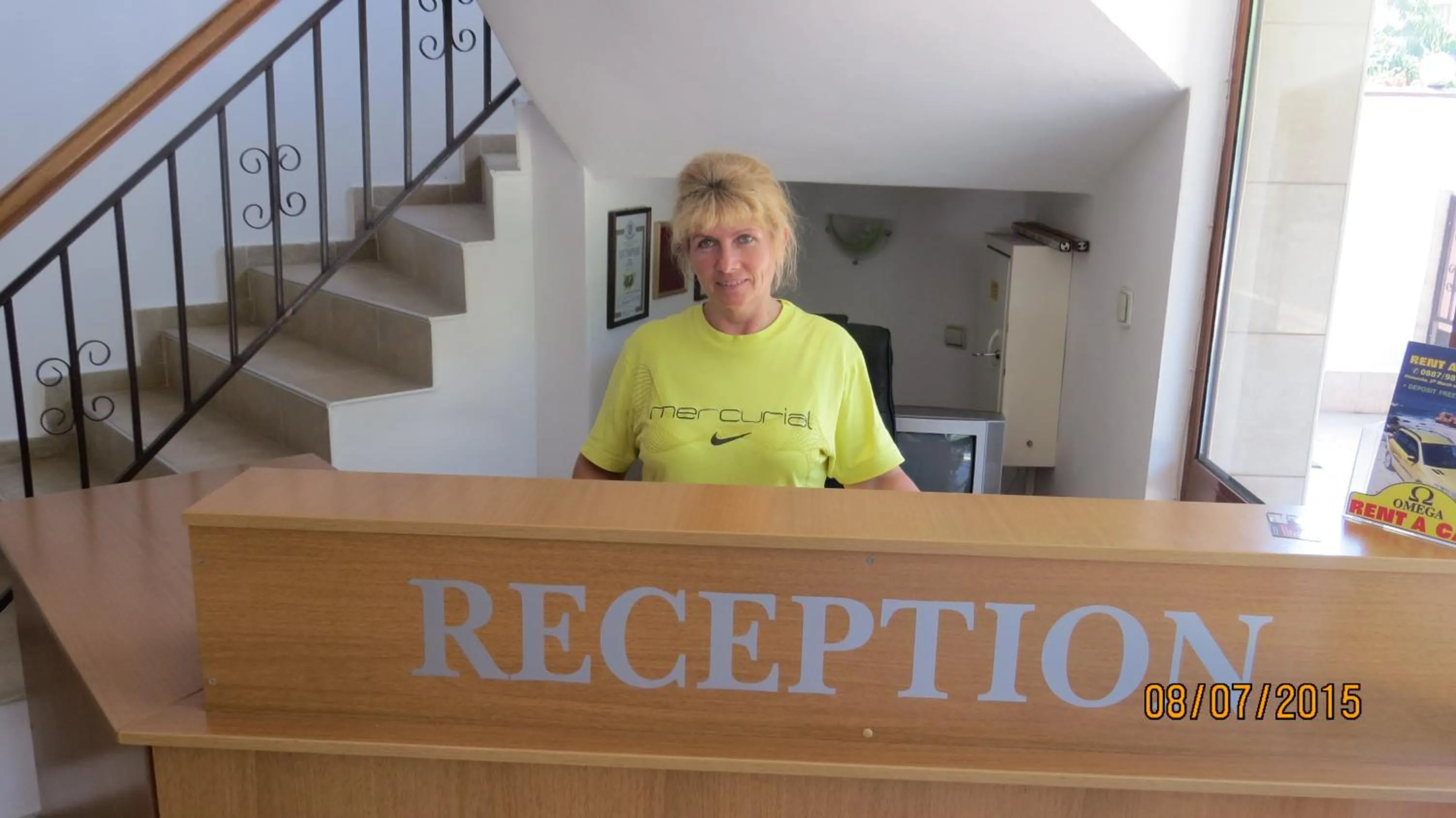 Lobby or reception in Hotel Strinava