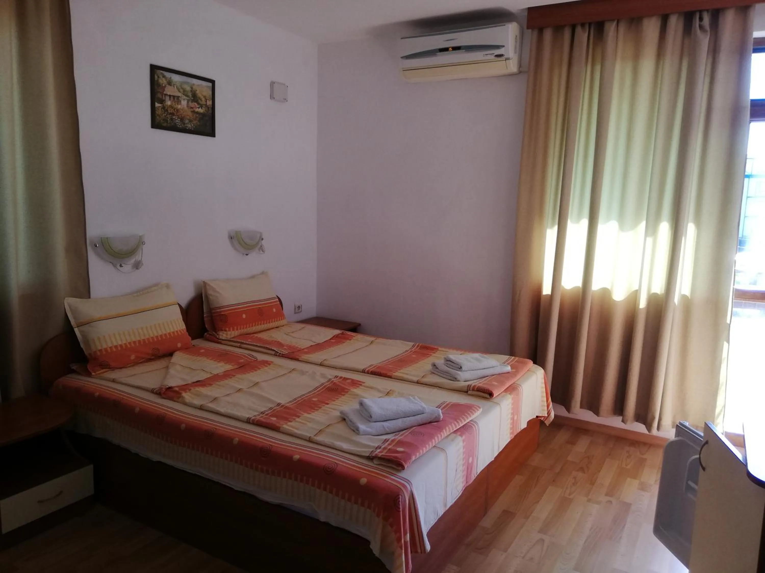 Bedroom, Bed in Hotel Strinava