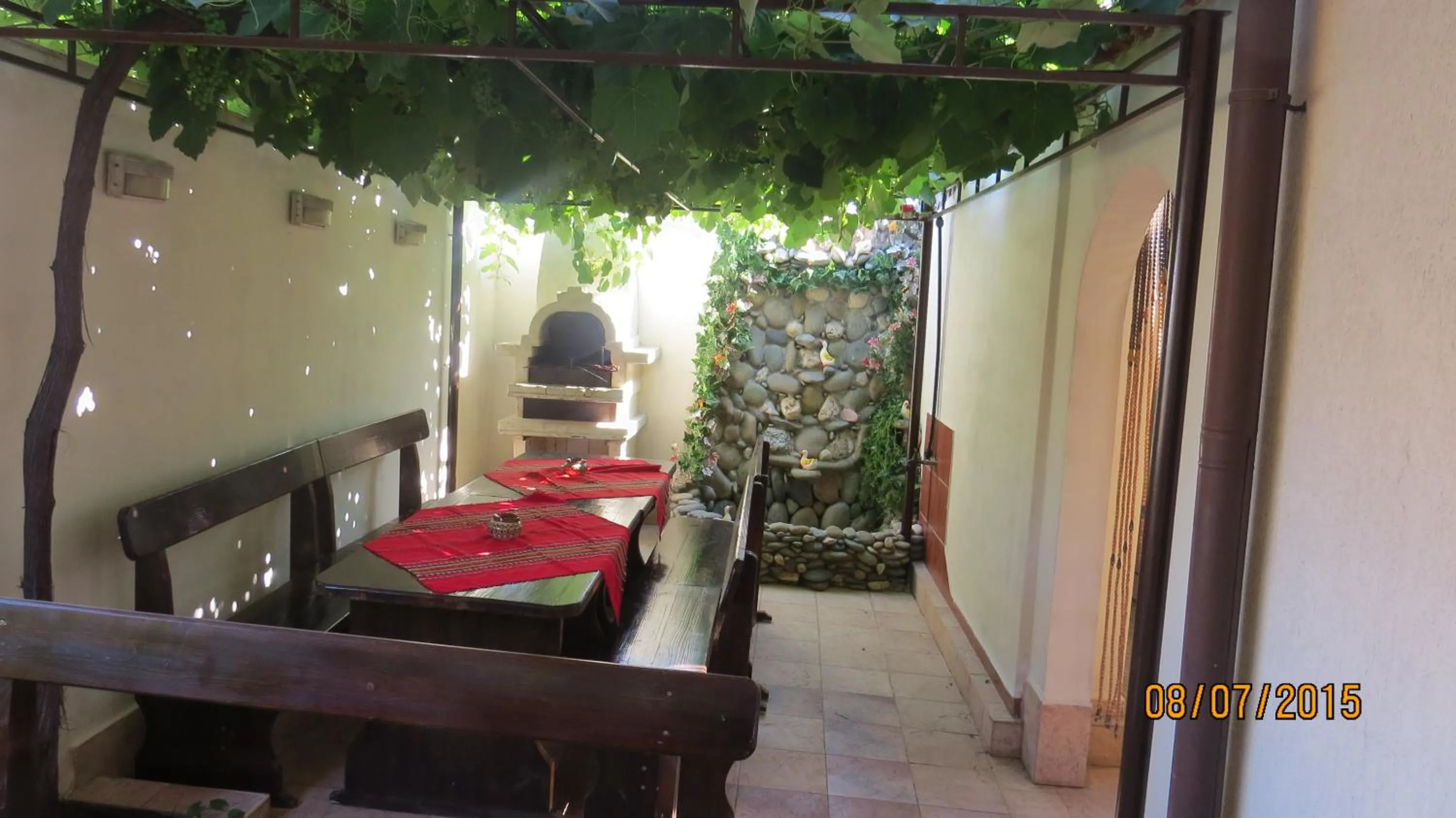 Patio in Hotel Strinava