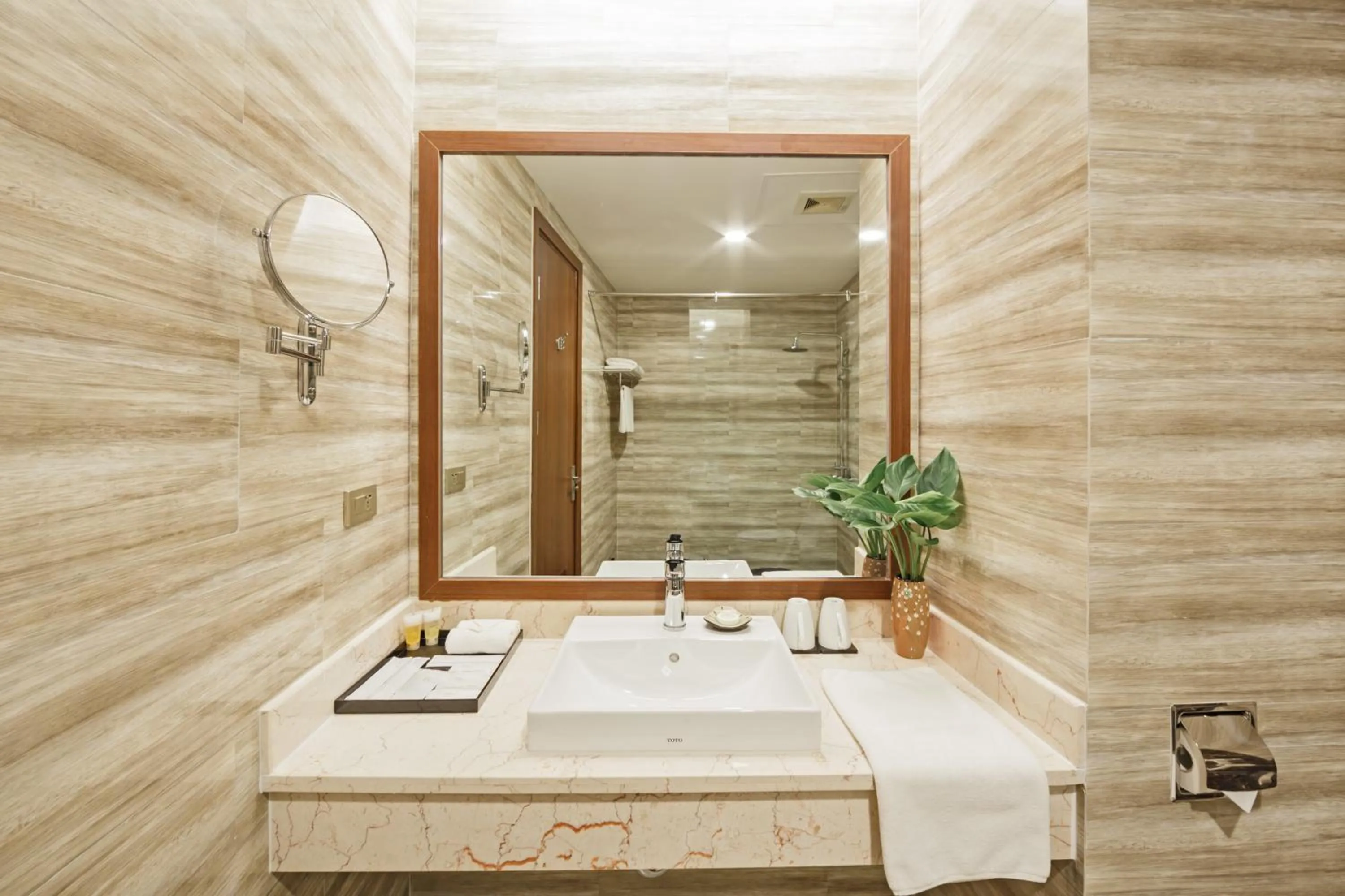 Bathroom in Muong Thanh Holiday Moc Chau Hotel