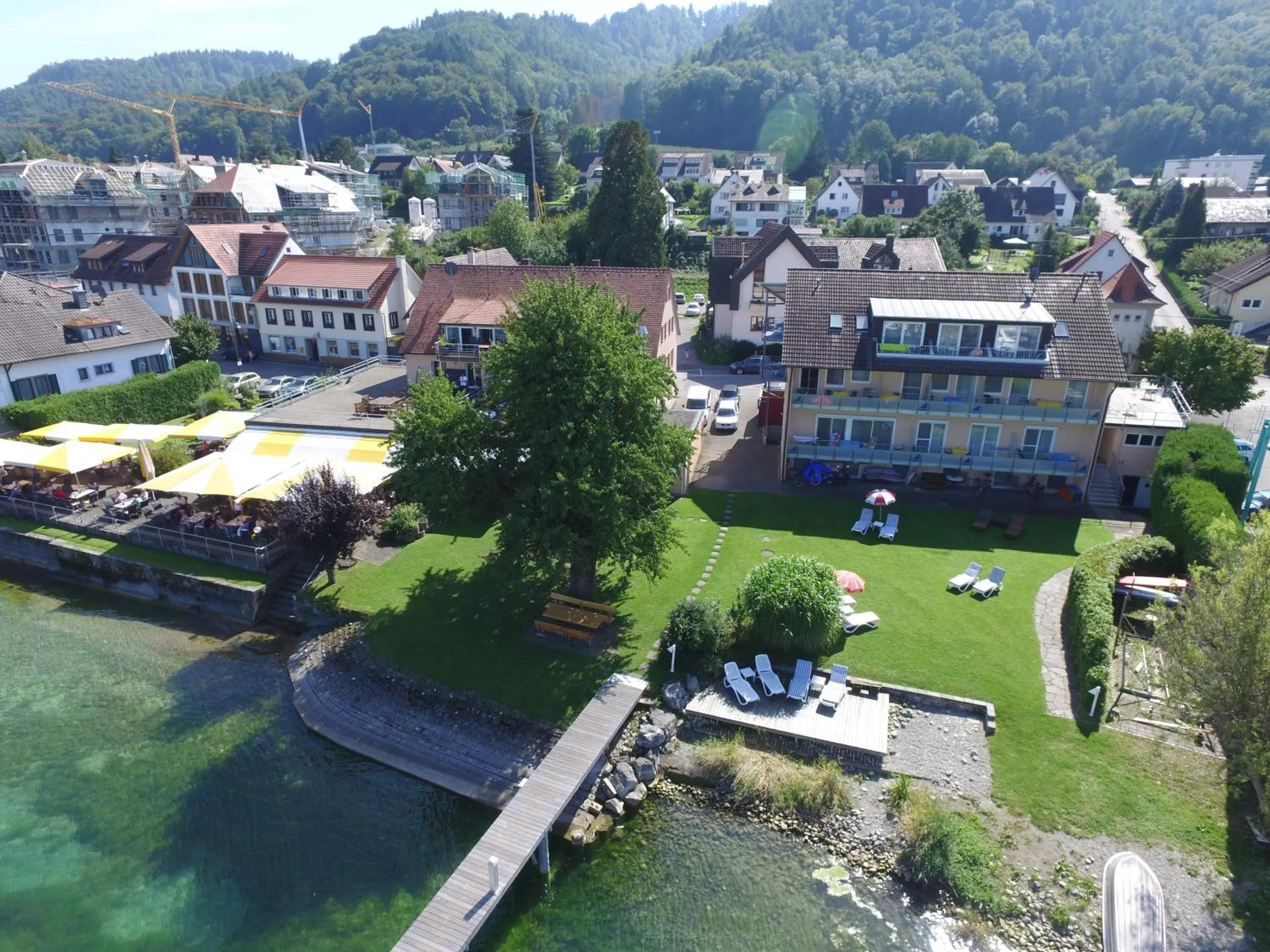 Bird's eye view in Hotel Pension Café Hasler