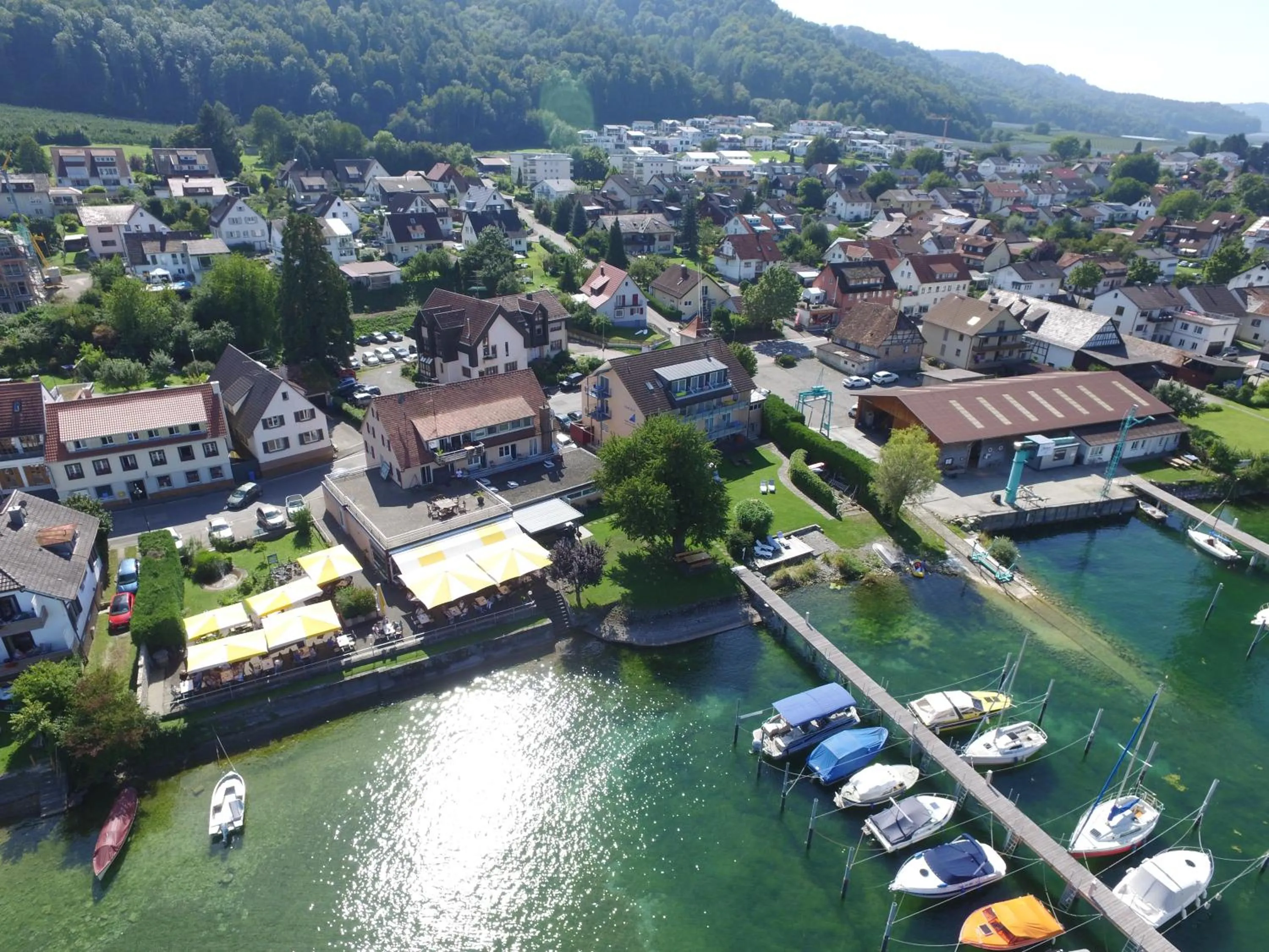 Bird's eye view in Hotel Pension Café Hasler