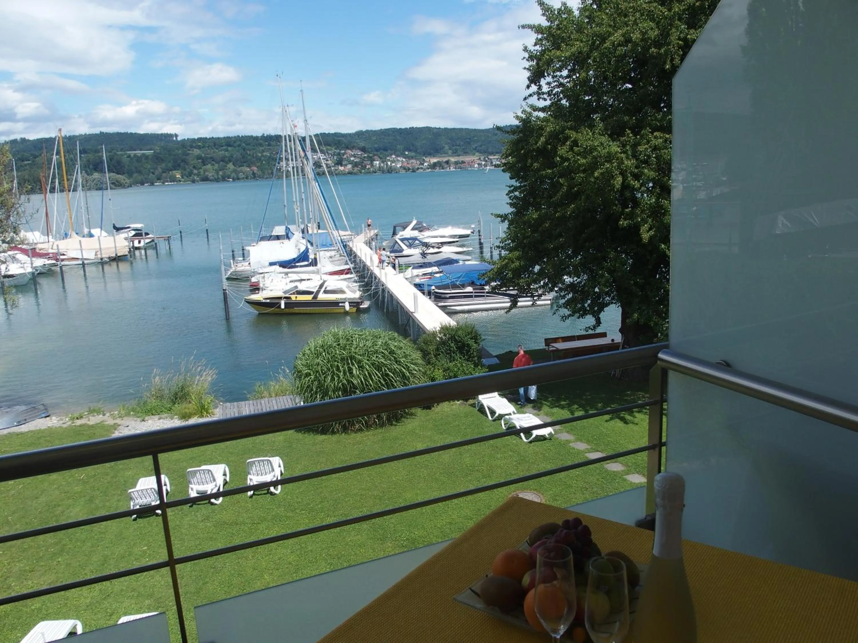 Balcony/Terrace in Hotel Pension Café Hasler