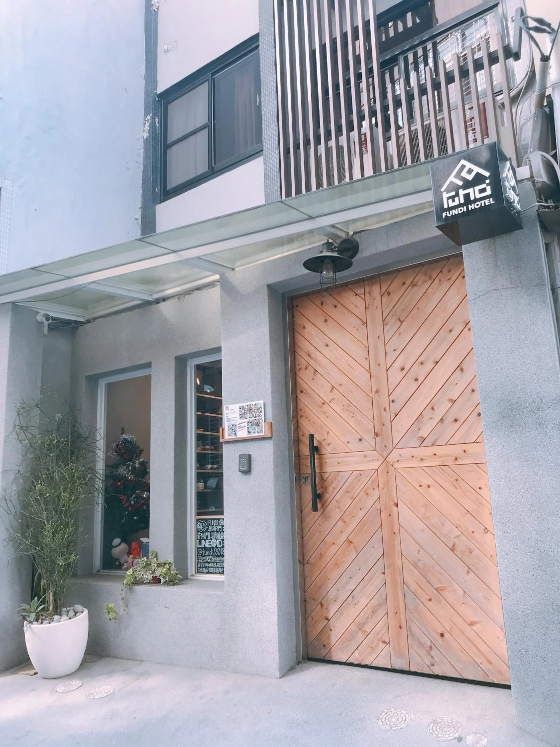 Property building in FUNDI Hotel