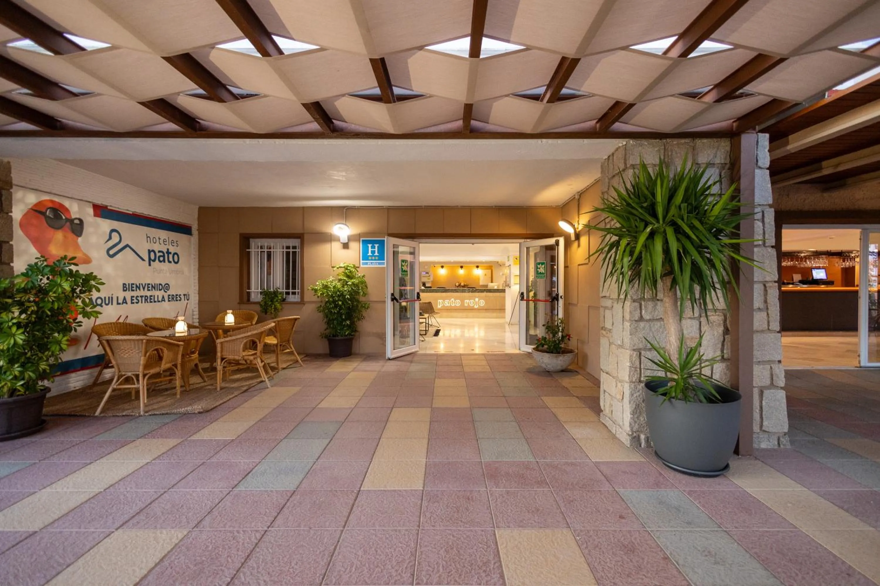 Lobby or reception in Pato Rojo