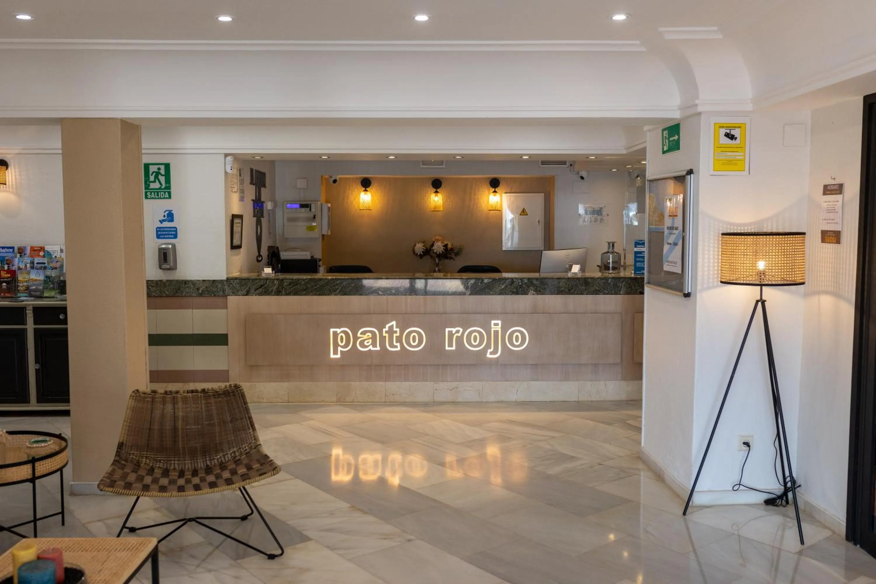 Lobby or reception in Pato Rojo