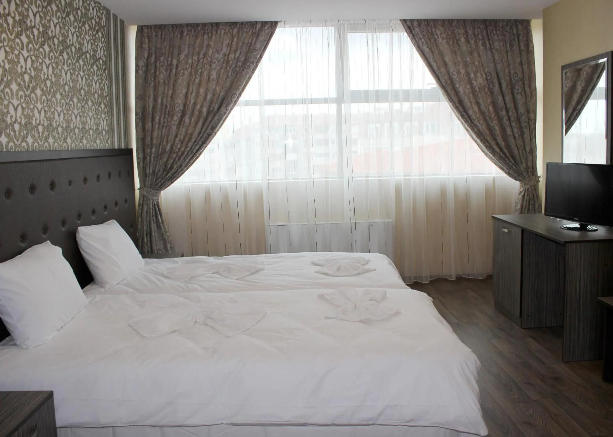 Bedroom, Bed in Family Hotel Silistra
