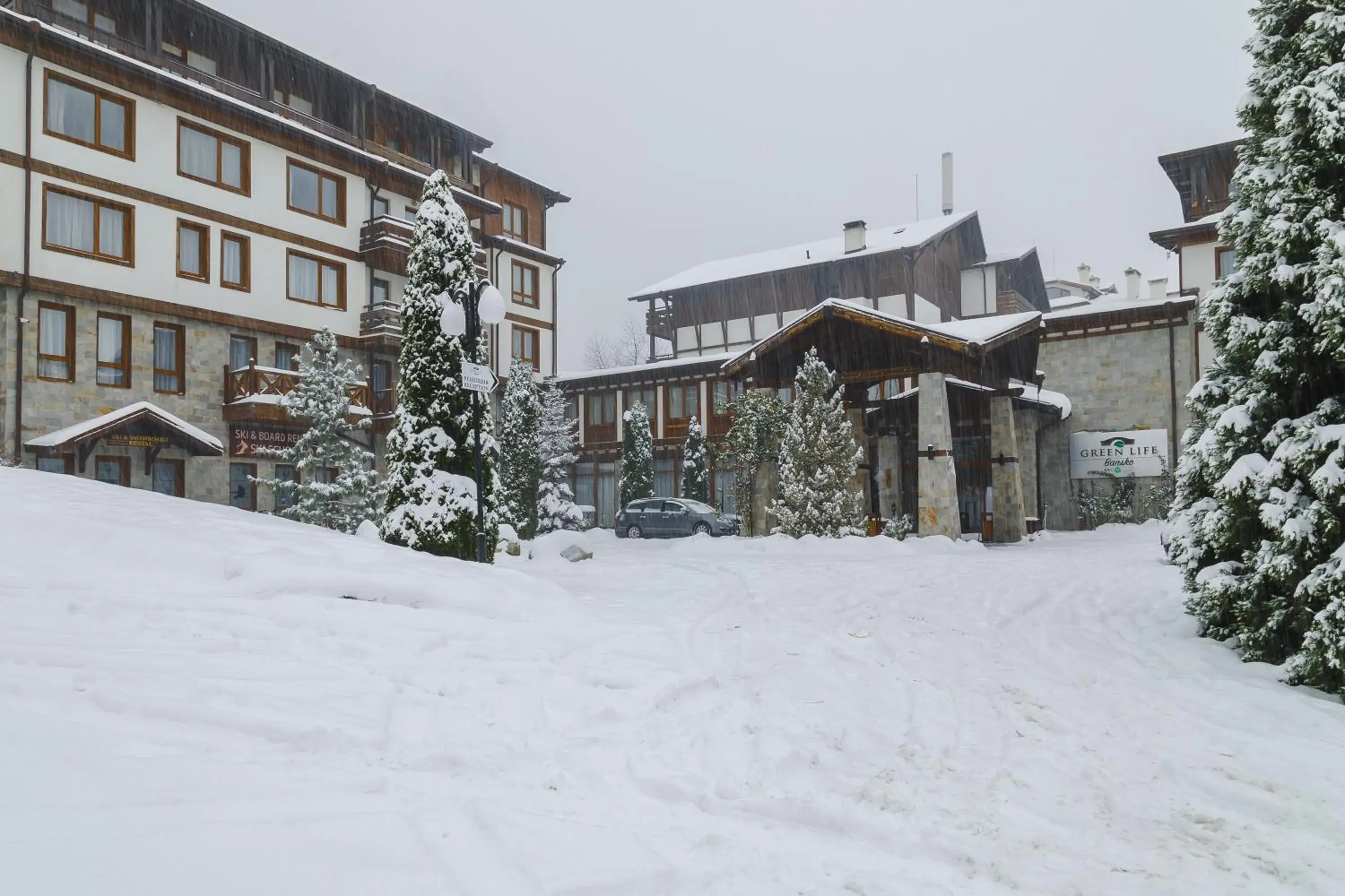 Property building in Green Life Bansko Property building in Green Life Bansko