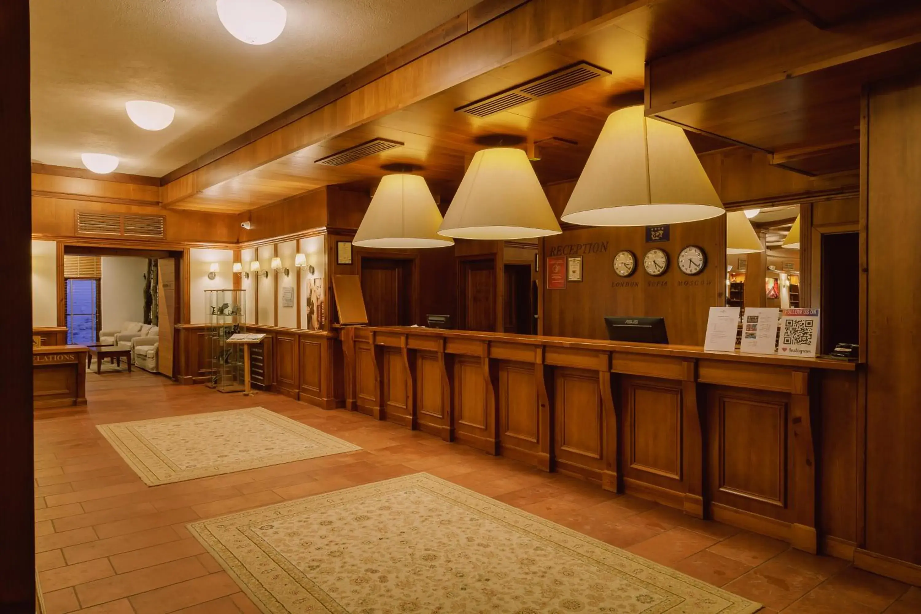 Lobby or reception in Green Life Bansko Lobby or reception in Green Life Bansko