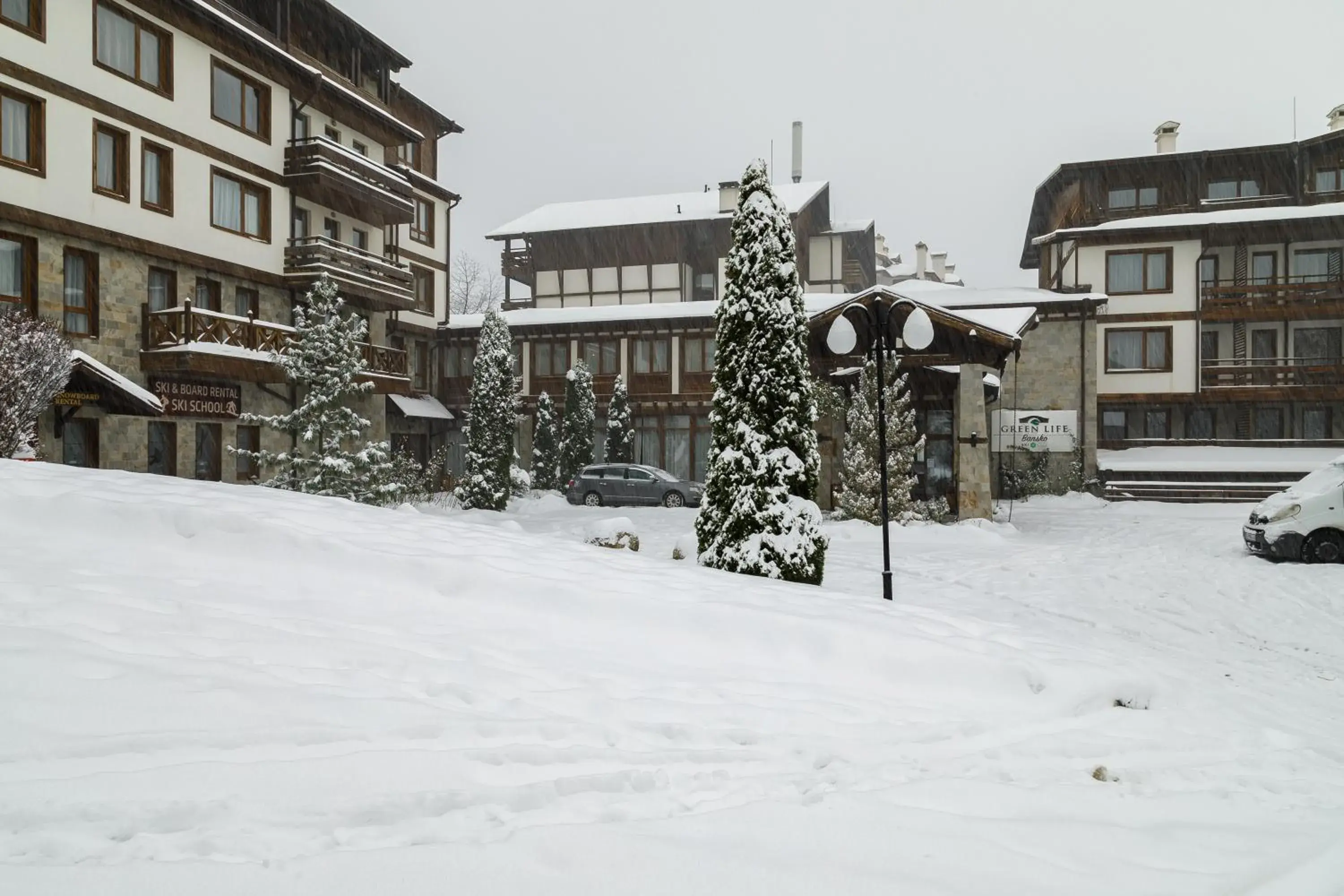 Property building in Green Life Bansko Property building in Green Life Bansko