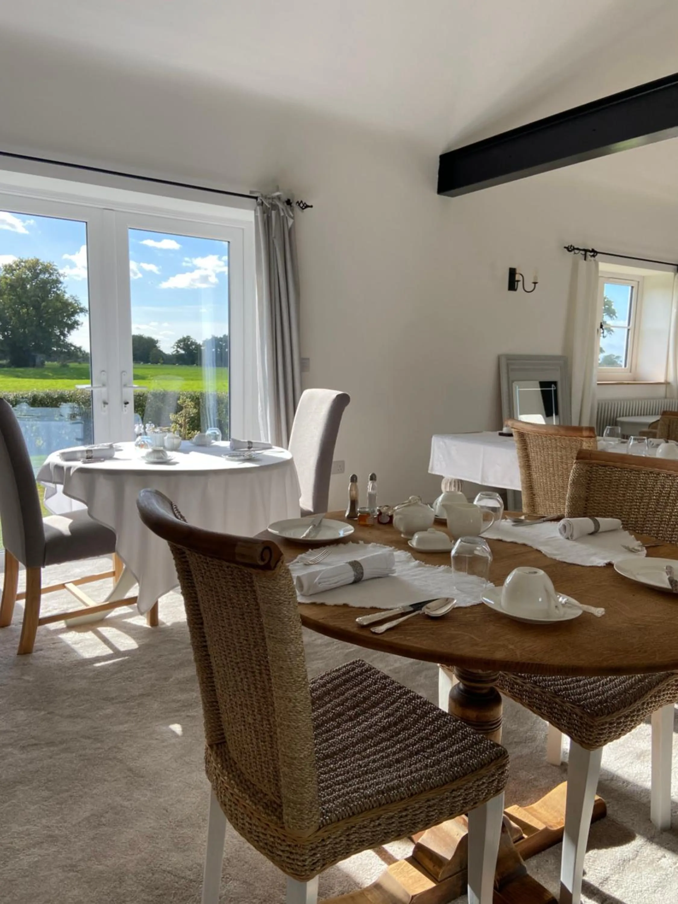 Dining area in Abbey Green Farm