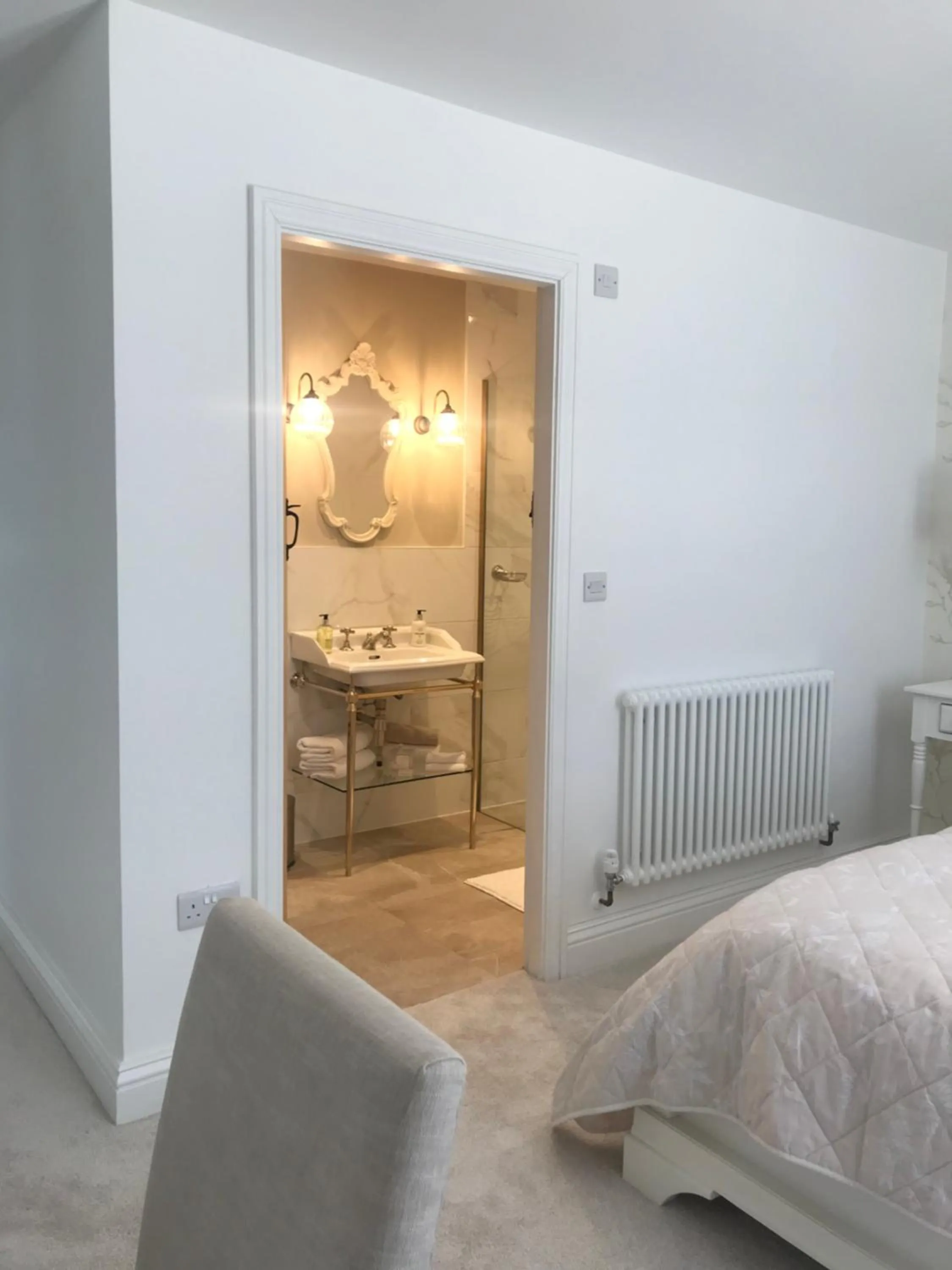 Bedroom, Bed in Abbey Green Farm