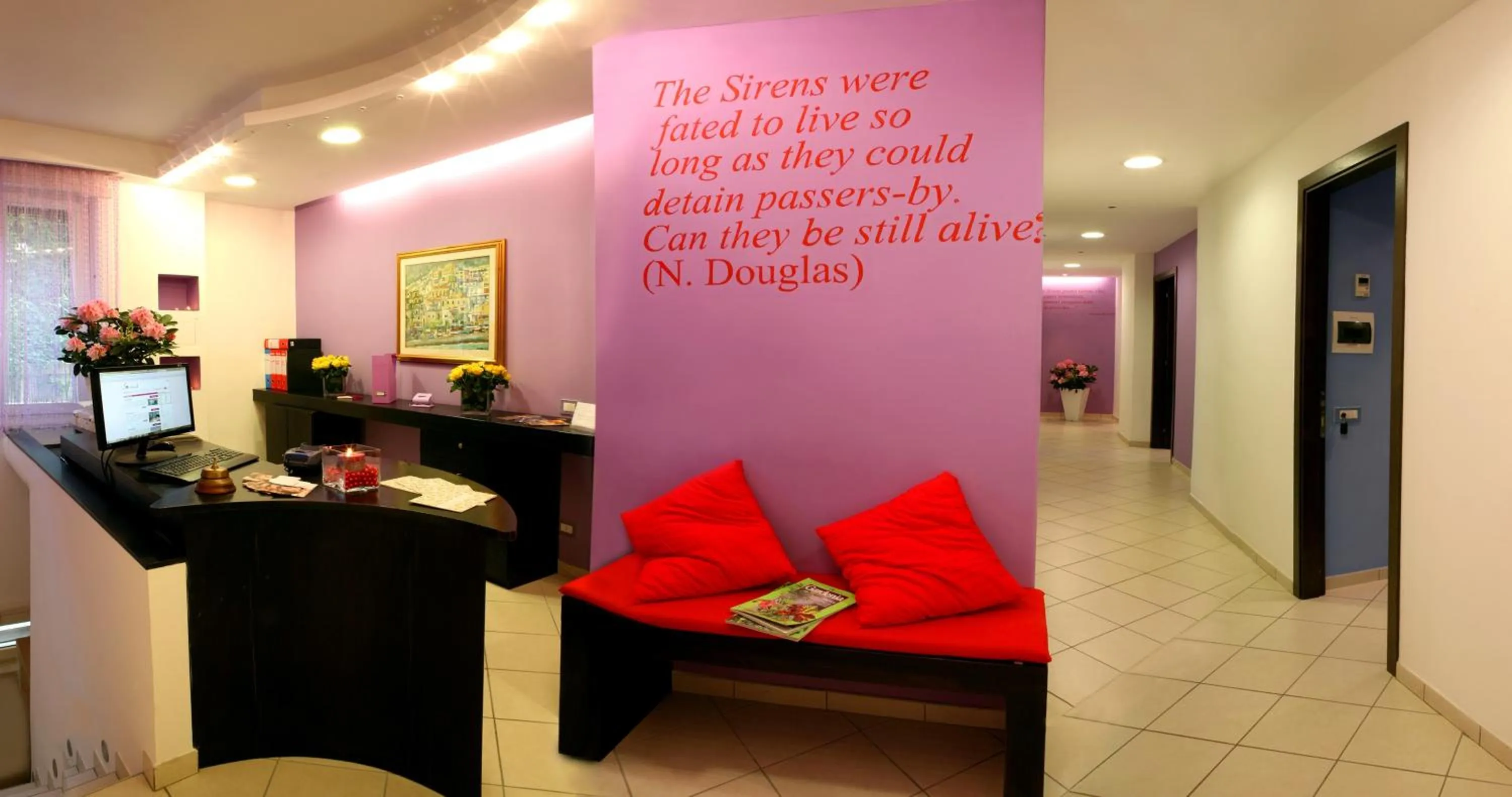 Lobby or reception in Sorrento Relais