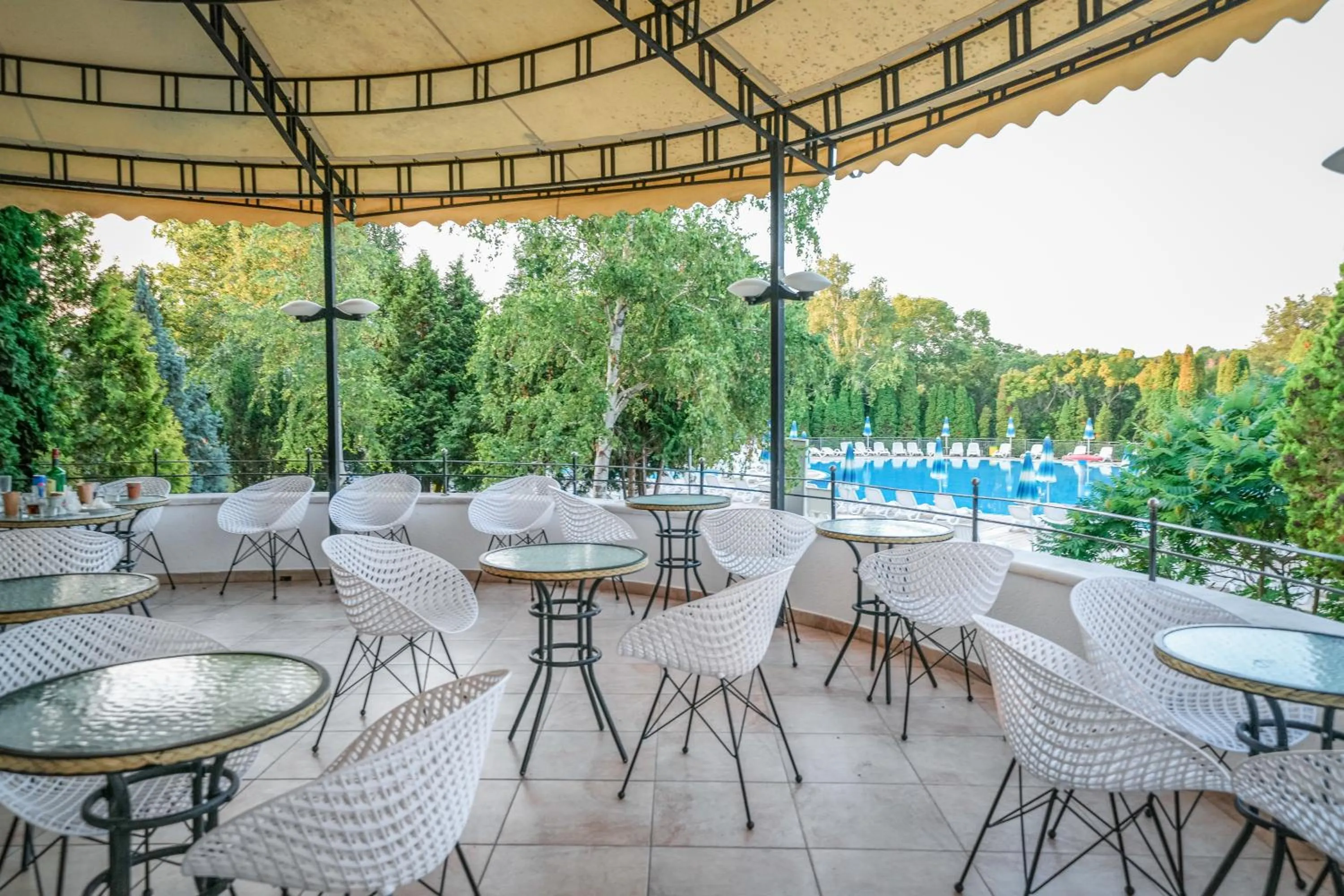 Balcony/Terrace in Calimera Ralitsa Superior Hotel - Ultra All Inclusive plus Aquapark