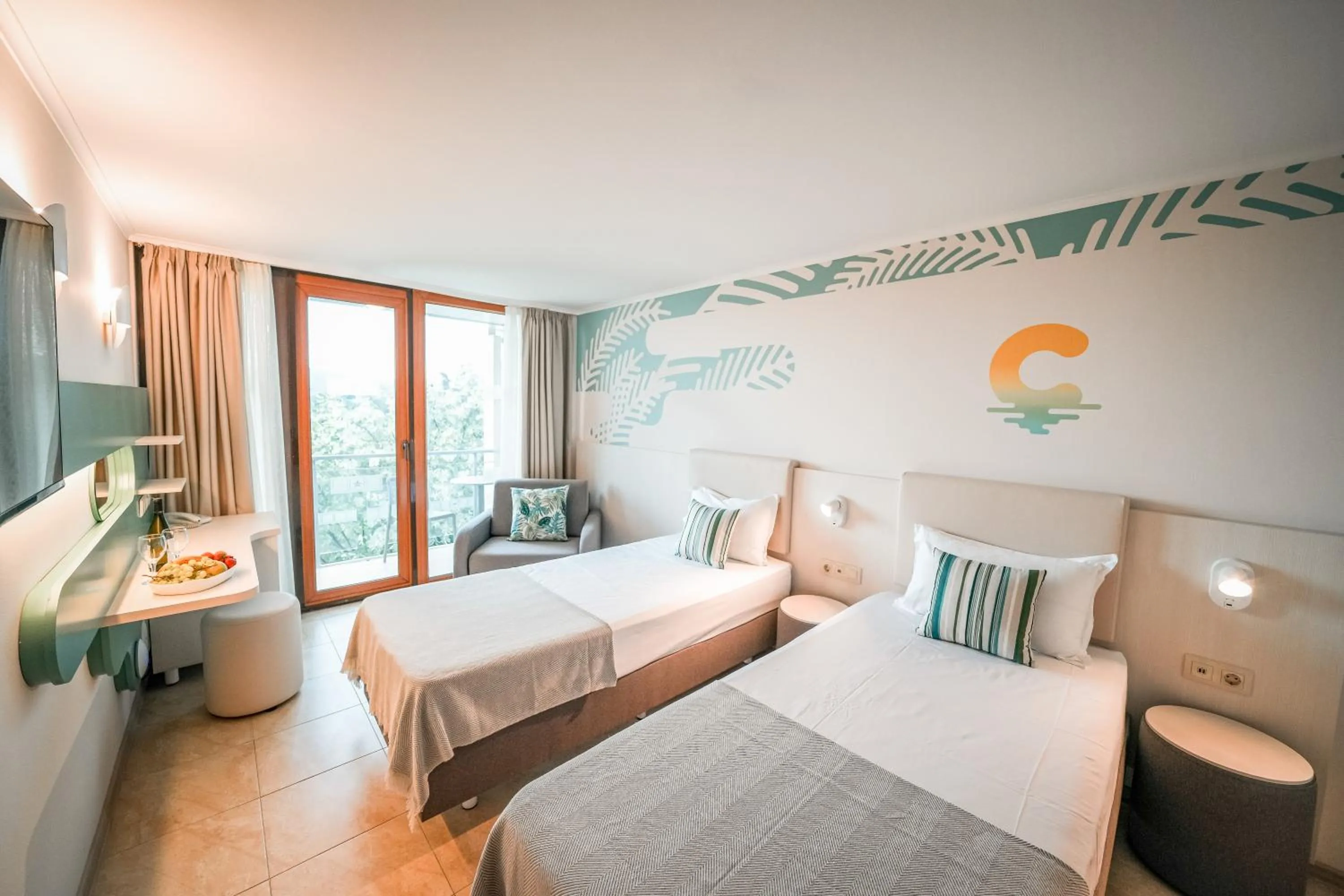 Bedroom, Bed in Calimera Ralitsa Superior Hotel - Ultra All Inclusive plus Aquapark