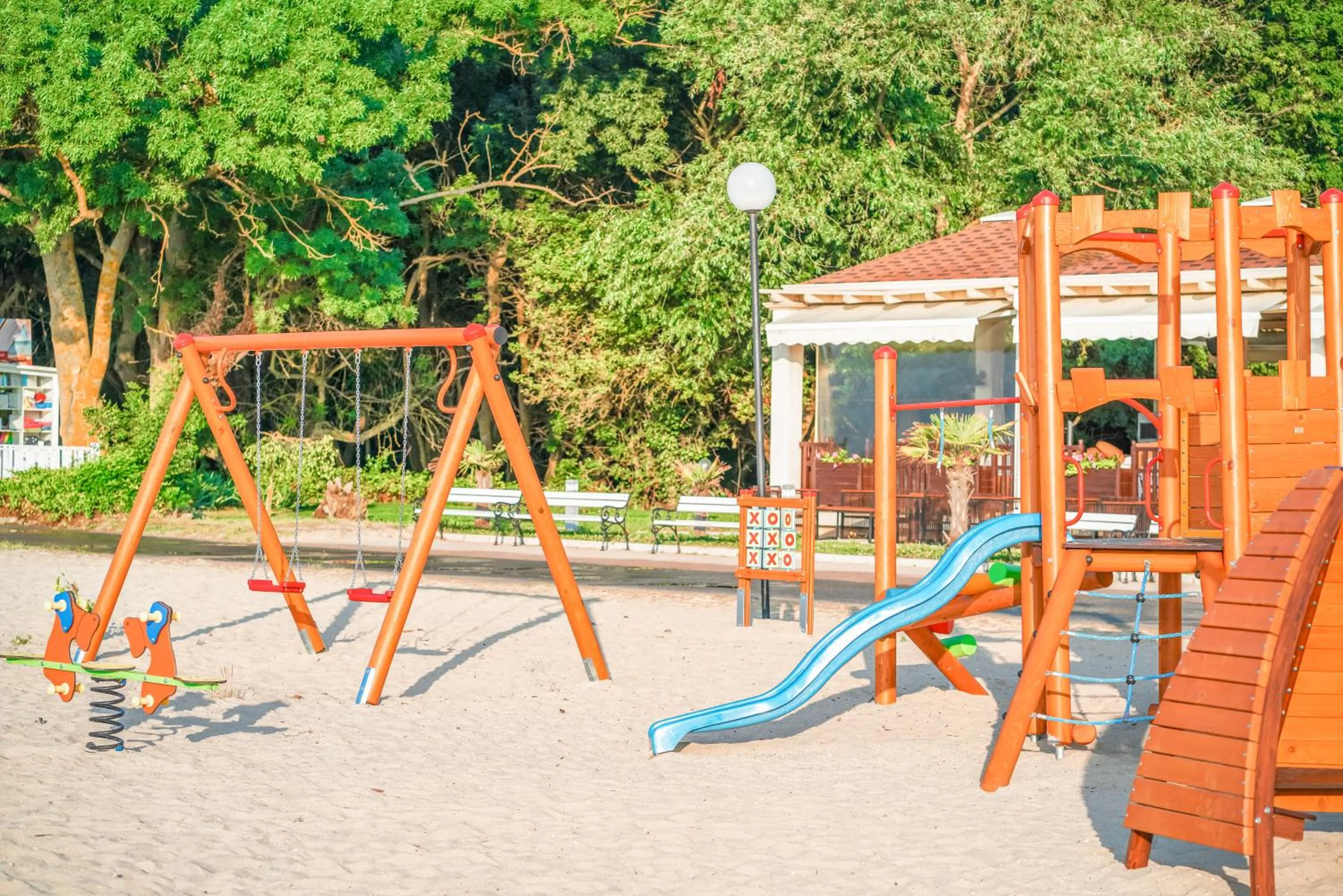 Children play ground in Calimera Ralitsa Superior Hotel - Ultra All Inclusive plus Aquapark