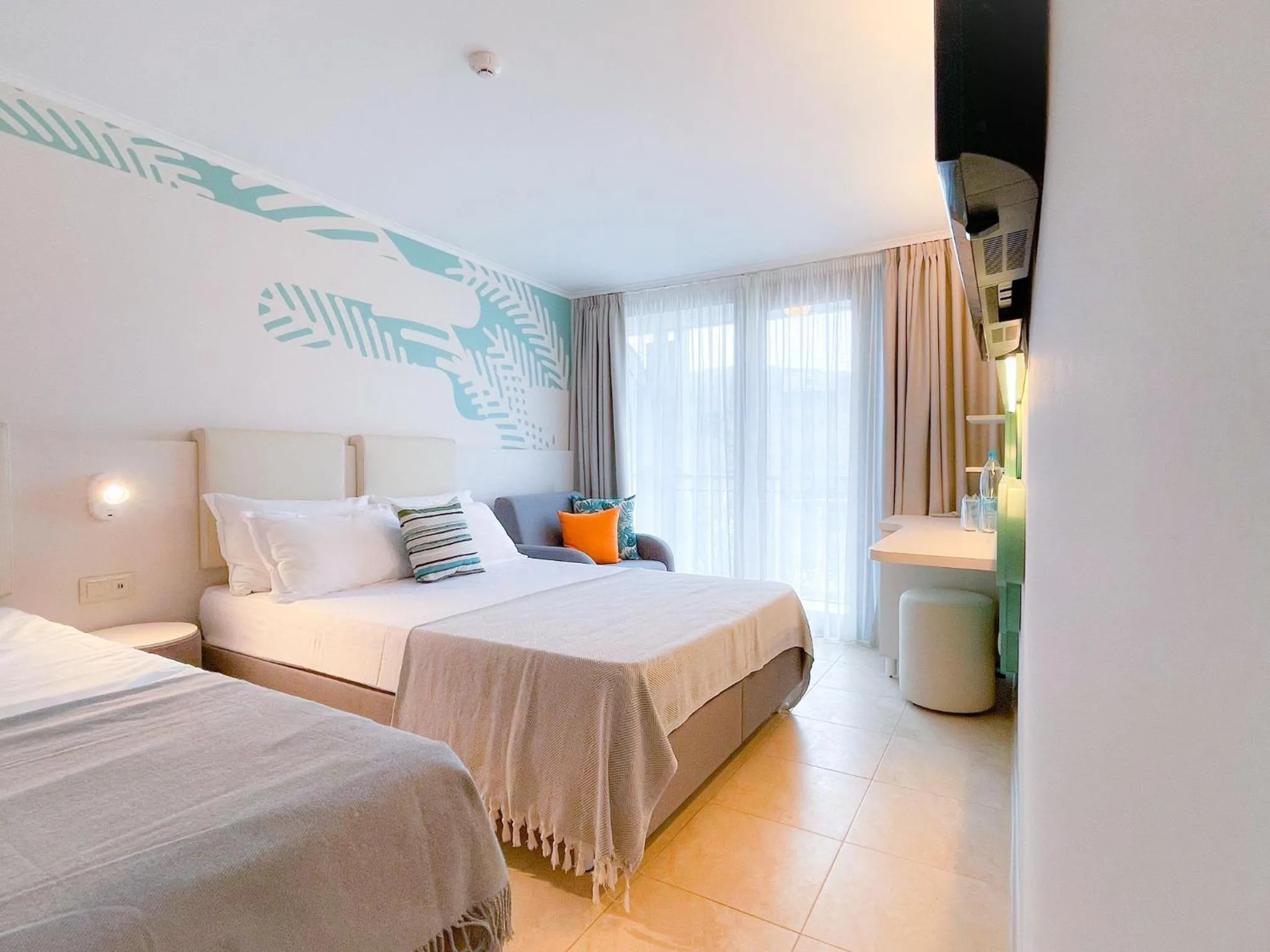 Bedroom, Bed in Calimera Ralitsa Superior Hotel - Ultra All Inclusive plus Aquapark