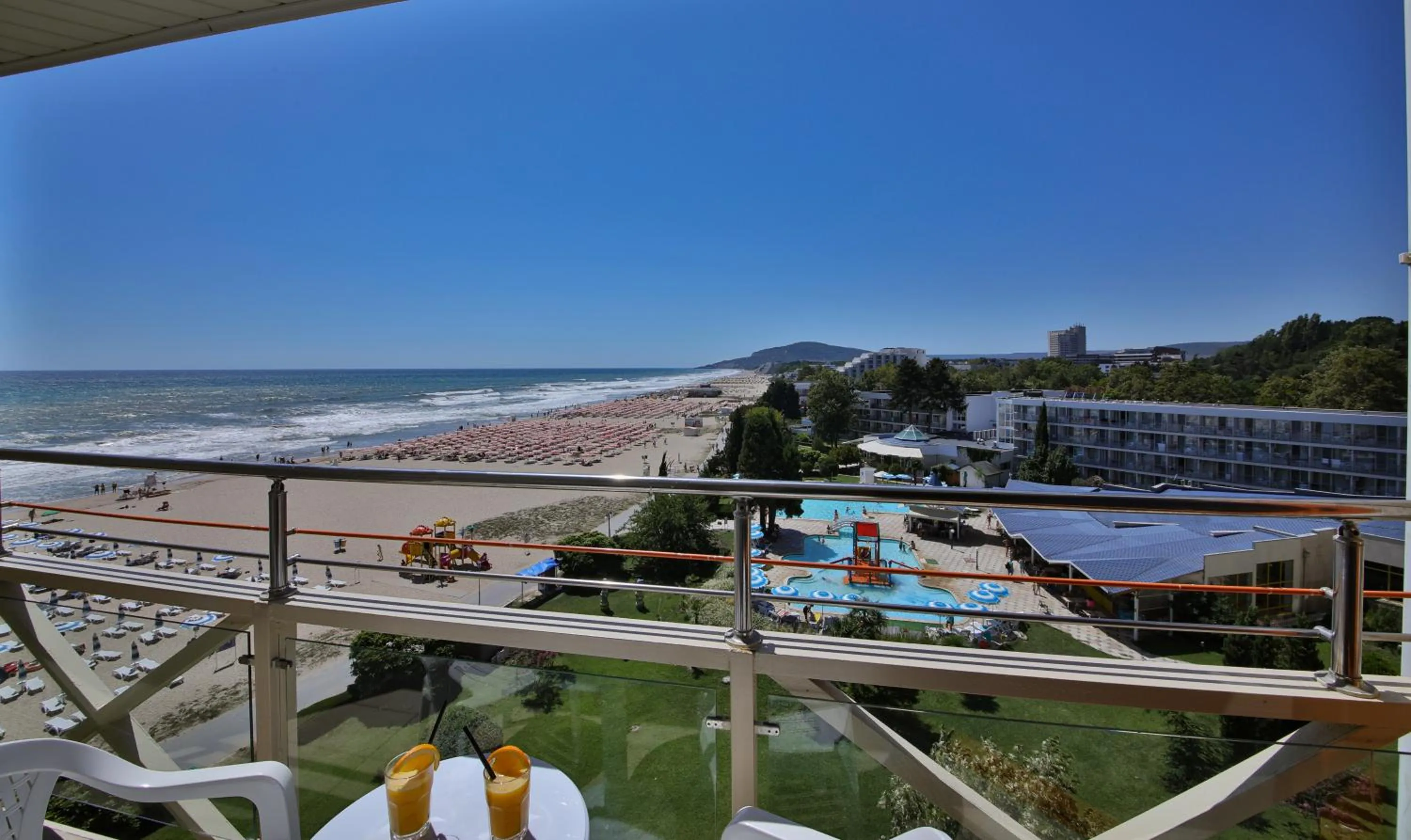 Balcony/Terrace in Kaliakra Beach Hotel - Ultra All Inclusive