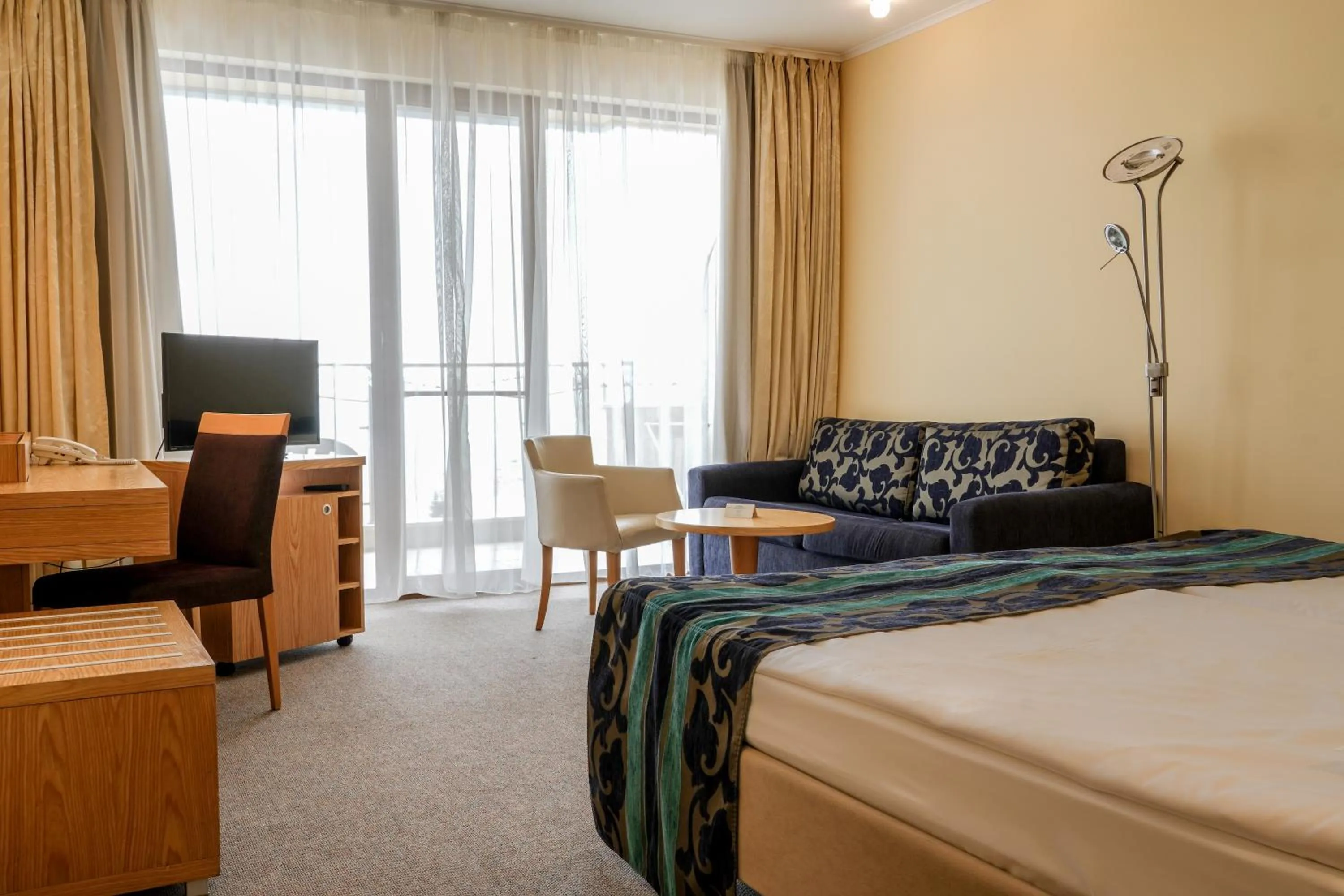 Bed in Kaliakra Beach Hotel - Ultra All Inclusive