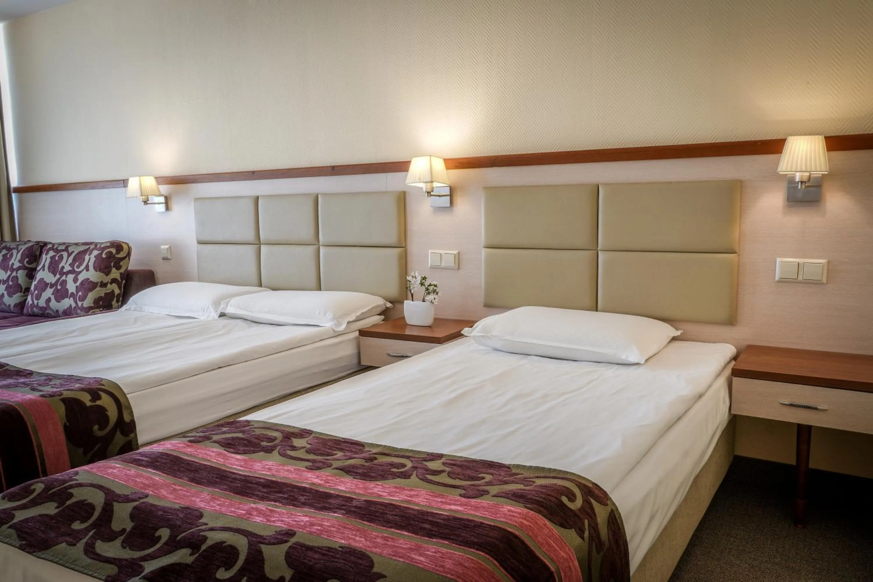 Bed in Kaliakra Beach Hotel - Ultra All Inclusive