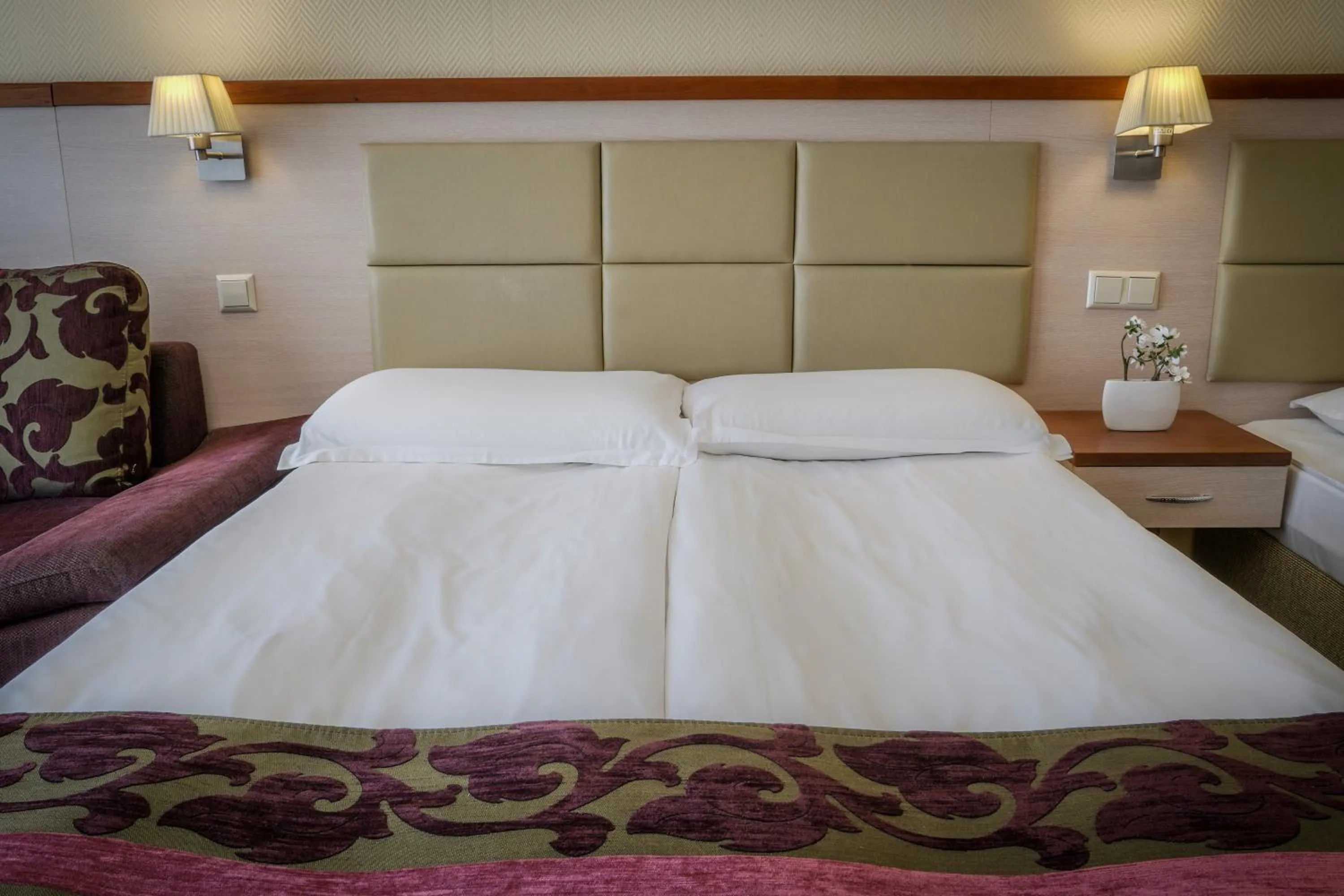 Bed in Kaliakra Beach Hotel - Ultra All Inclusive