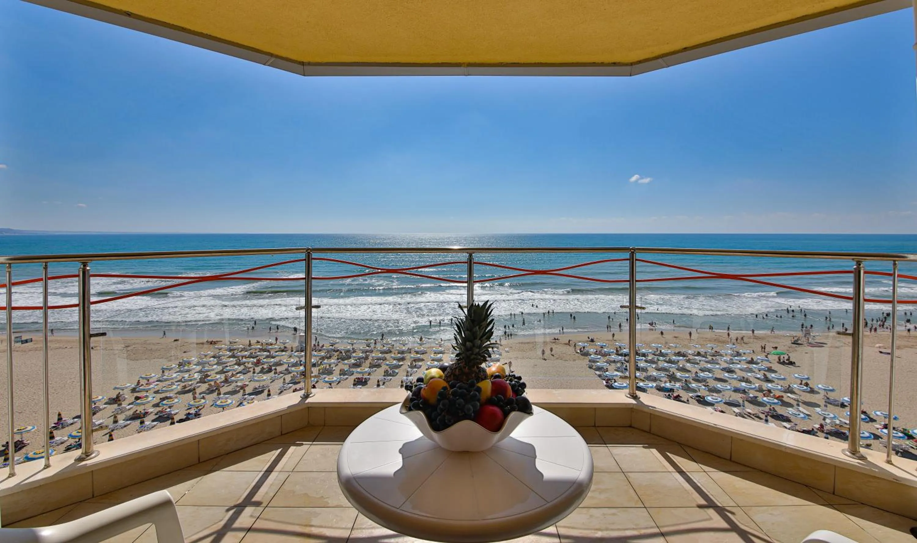 Balcony/Terrace in Kaliakra Beach Hotel - Ultra All Inclusive