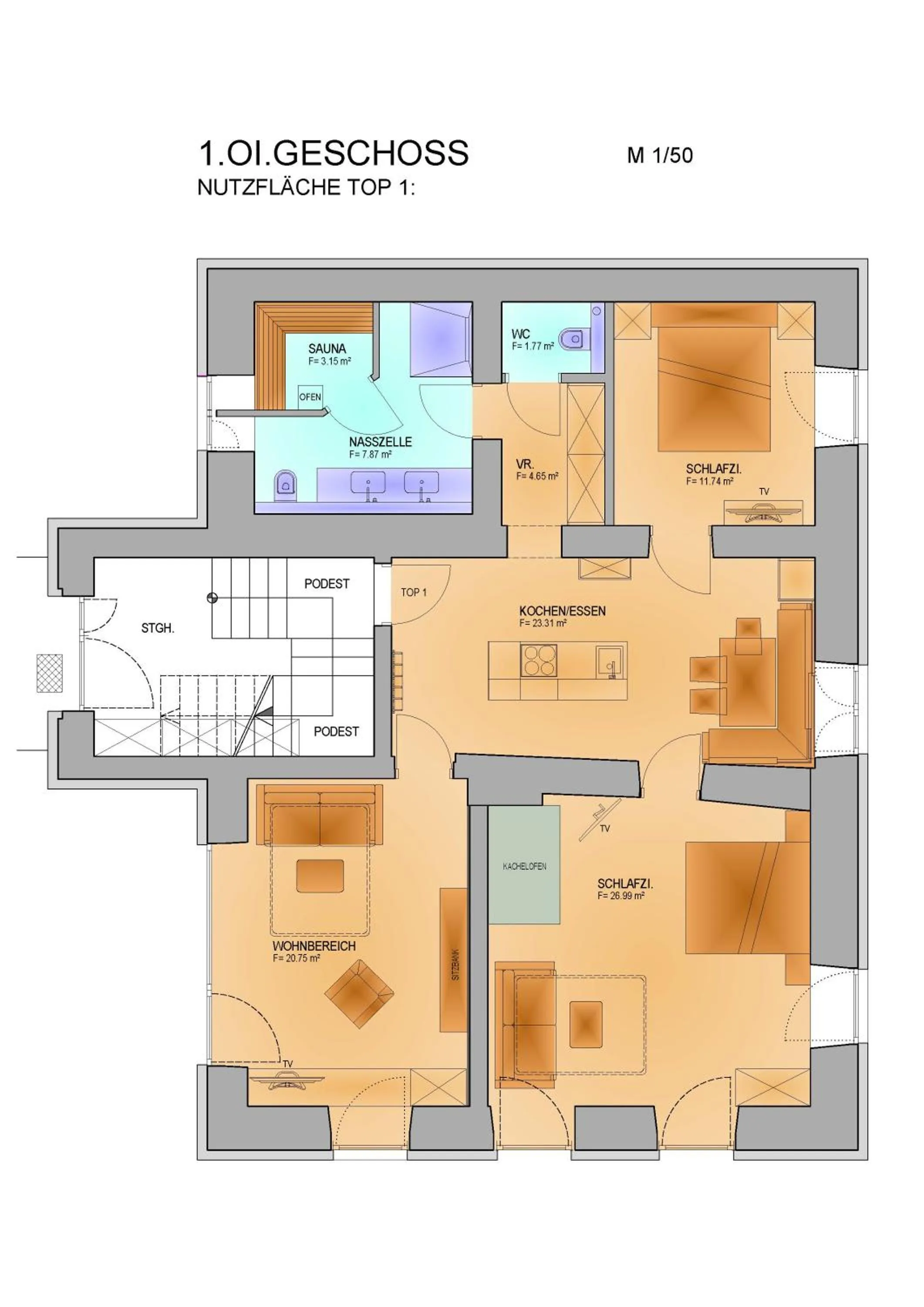 Floor plan in SeeHotel & SeeApartments Kärntnerhof- direkt am See!