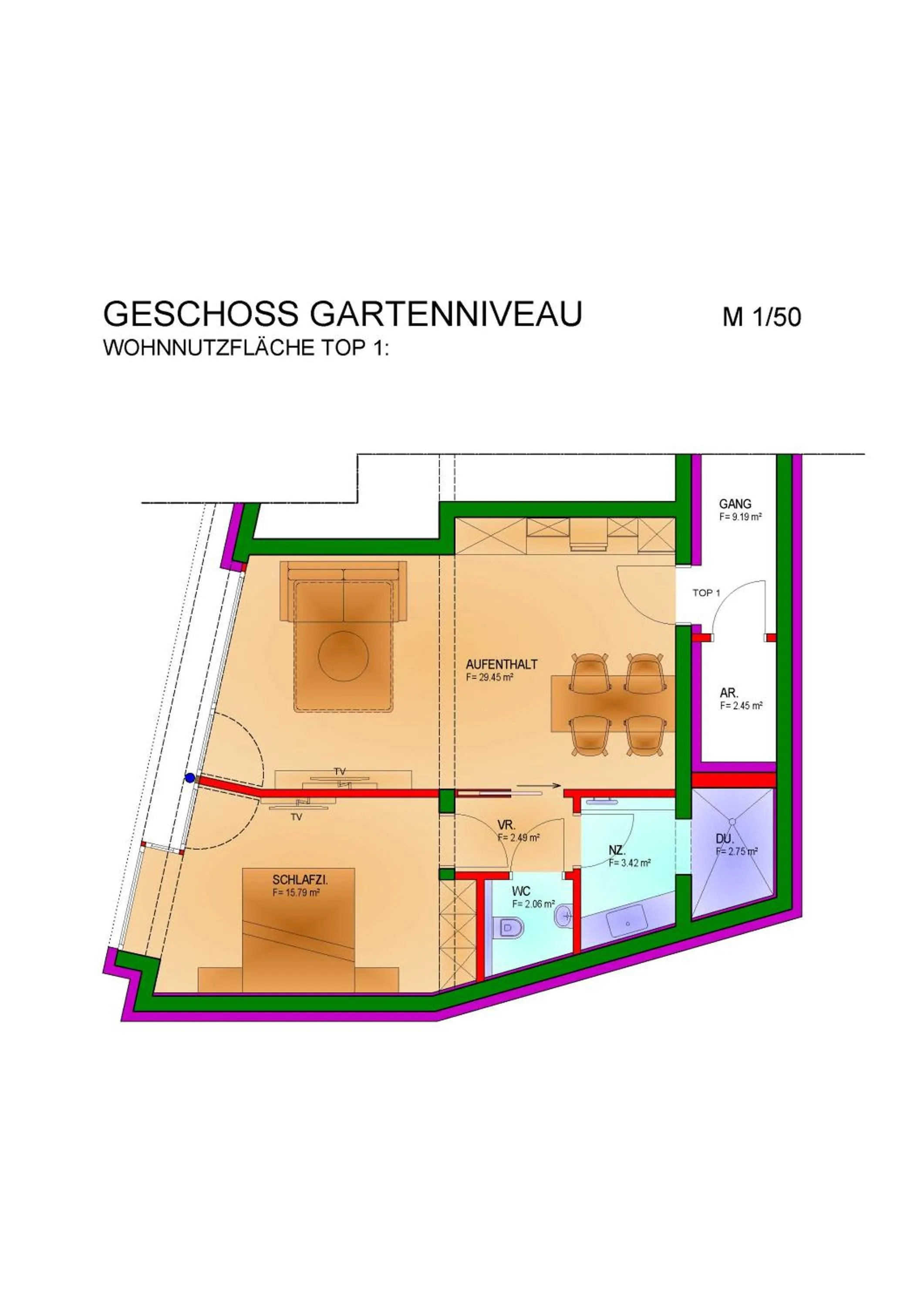 Floor plan in SeeHotel & SeeApartments Kärntnerhof- direkt am See!