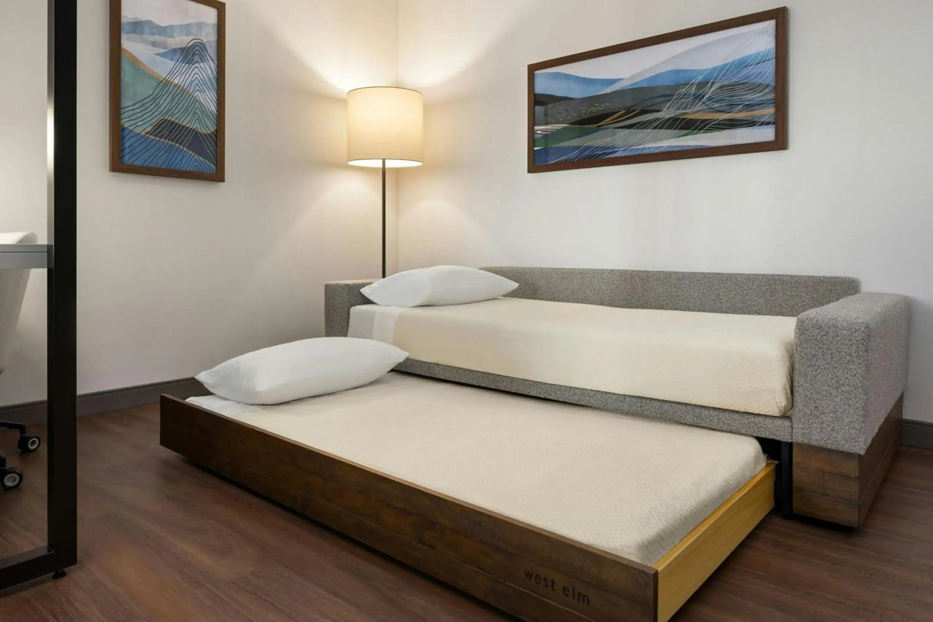 Queen Suite with Two Queen Beds and Sofa Bed - Hearing Accessible in SpringHill Suites by Marriott Kalispell Queen Suite with Two Queen Beds and Sofa Bed - Hearing Accessible in SpringHill Suites by Marriott Kalispell