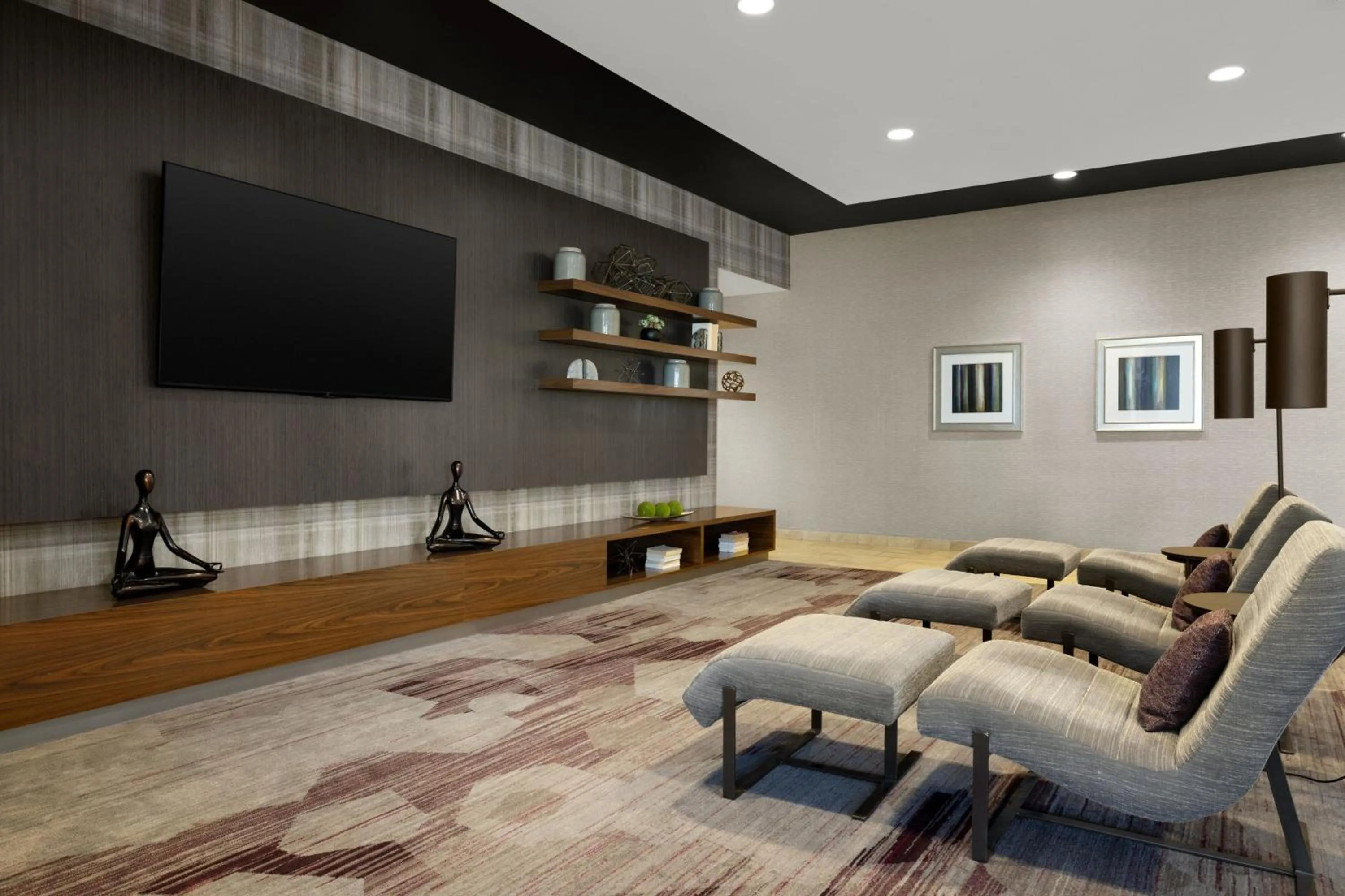 Lobby or reception in Courtyard by Marriott Omaha Bellevue at Beardmore Event Center