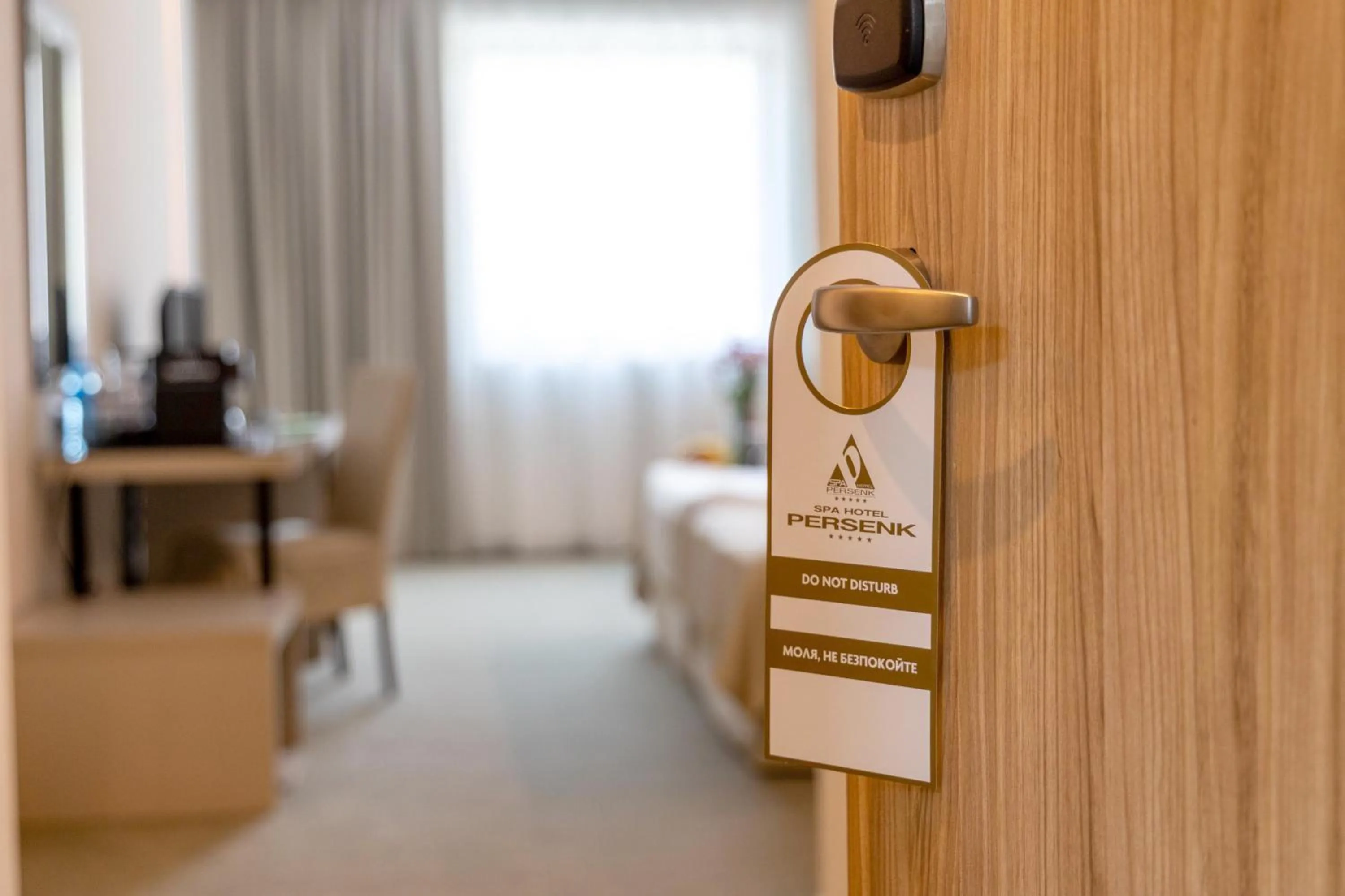 Bed in Spa Hotel Persenk