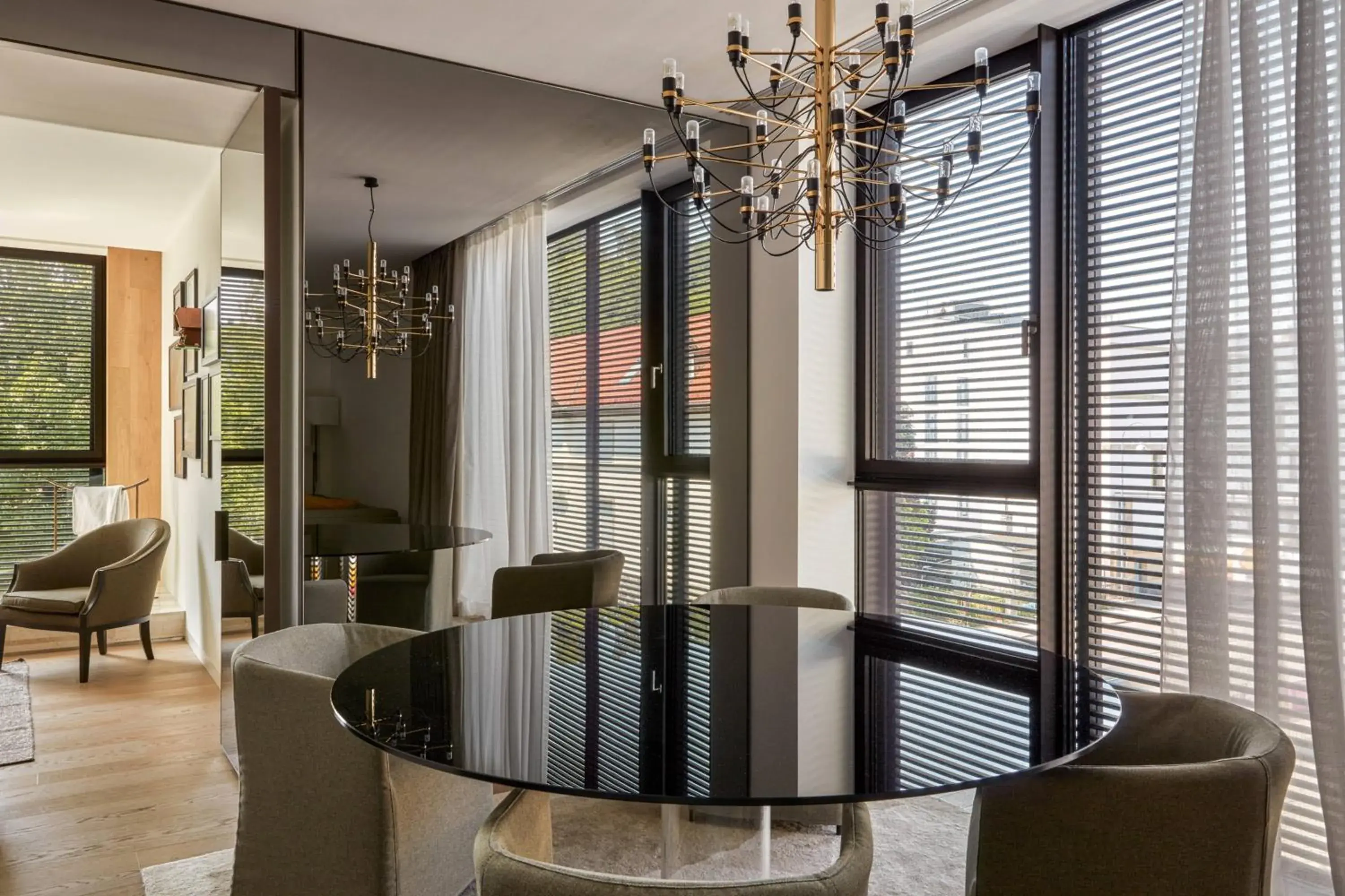 Deluxe Suite, 1 Bedroom Suite, 1 King, Corner room in Roomers Baden-Baden, Autograph Collection Deluxe Suite, 1 Bedroom Suite, 1 King, Corner room in Roomers Baden-Baden, Autograph Collection