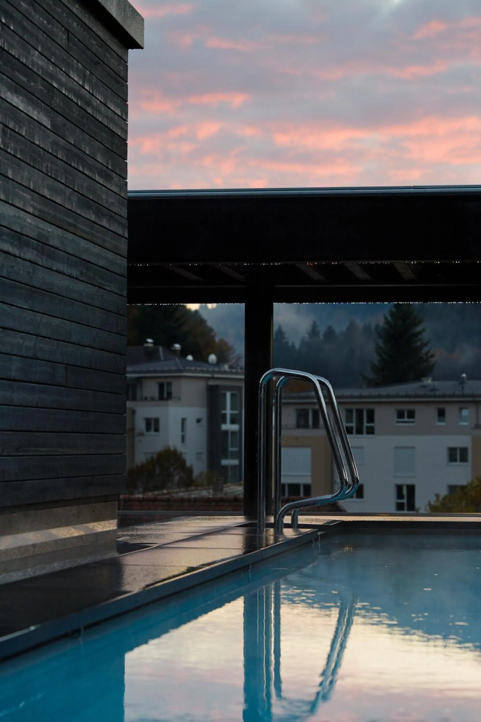 Swimming pool in Roomers Baden-Baden, Autograph Collection