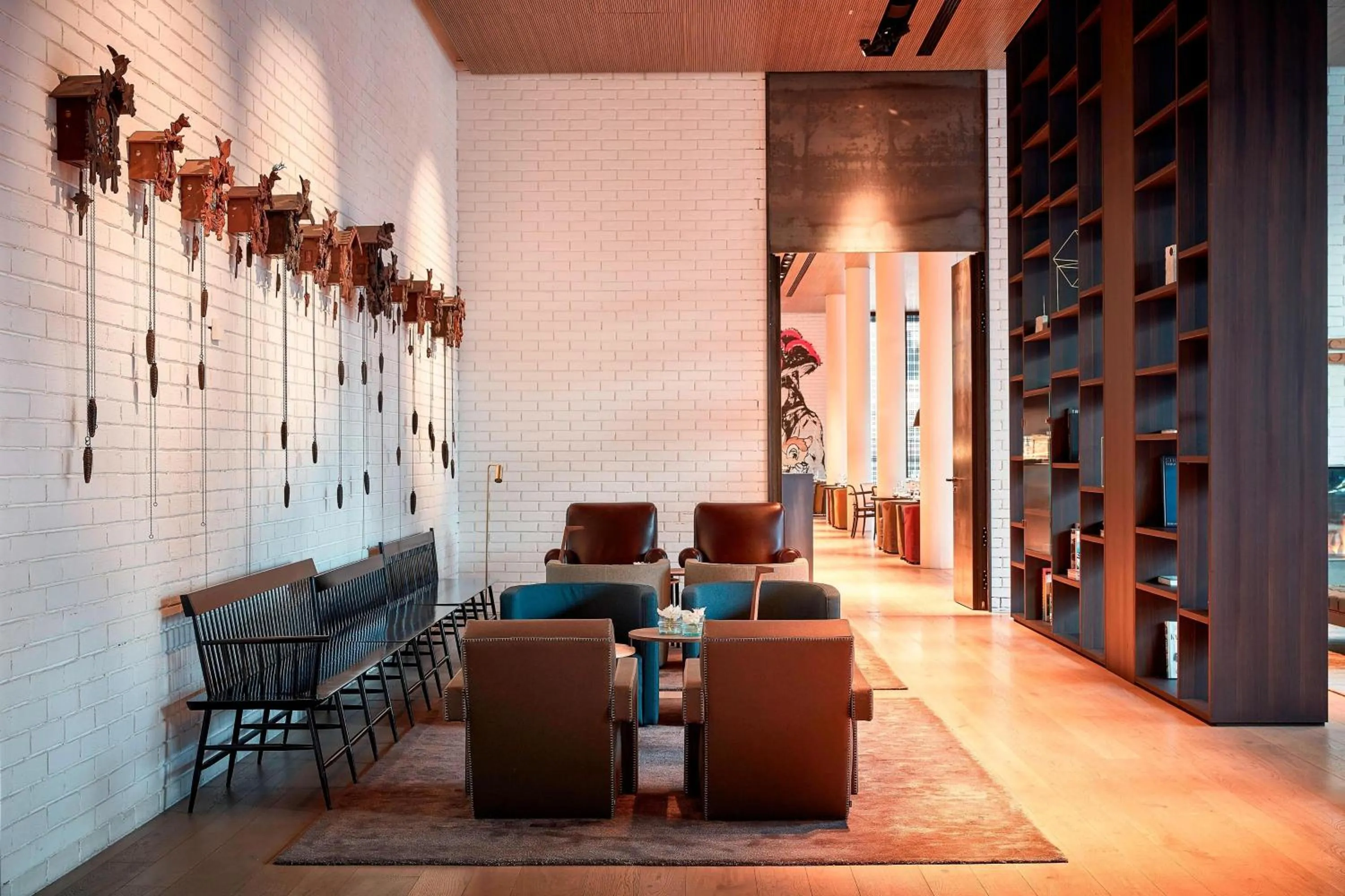 Lobby or reception in Roomers Baden-Baden, Autograph Collection