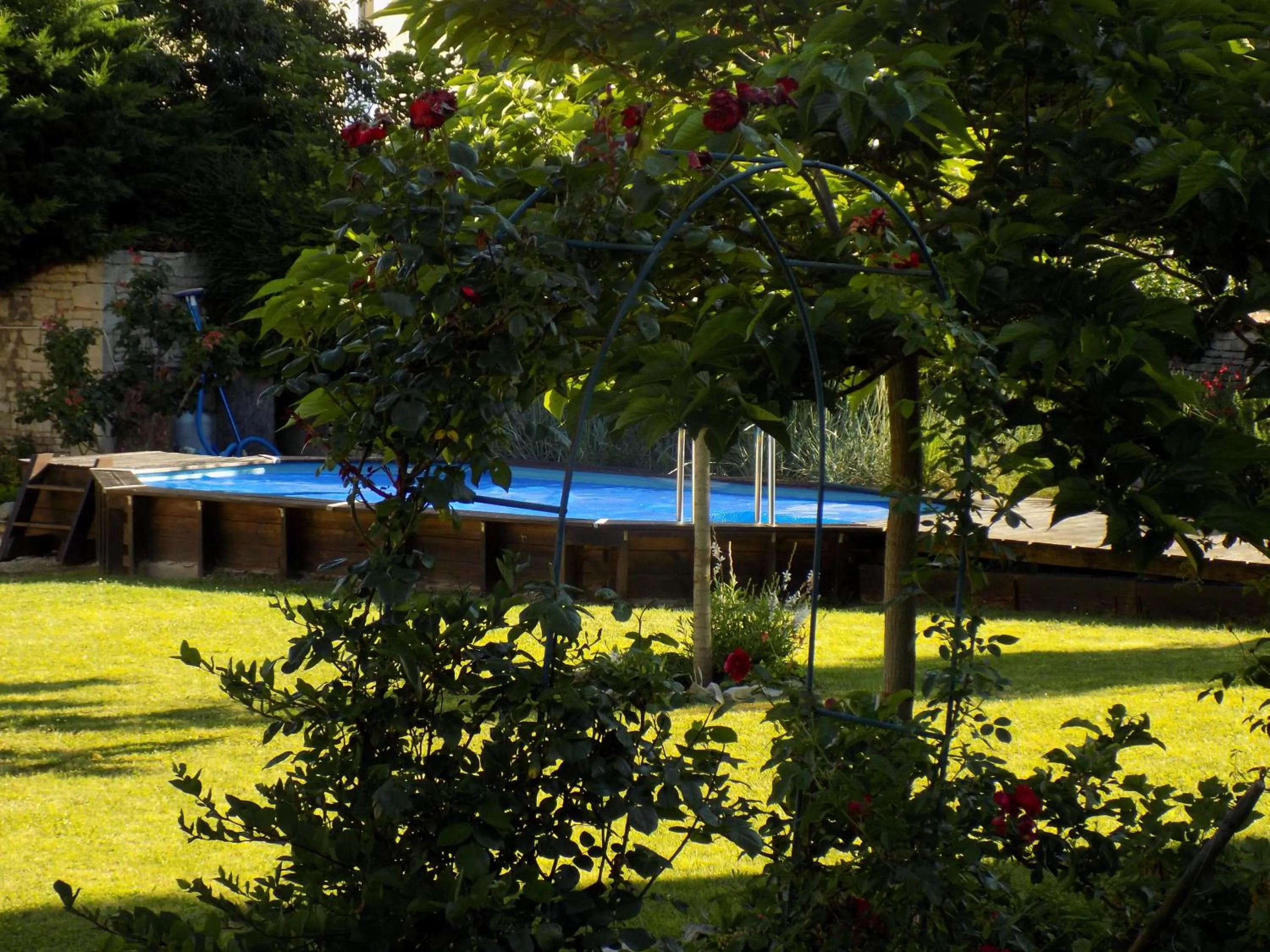 Garden in Le Grenier 1 Rue Verte Tusson 16140 France