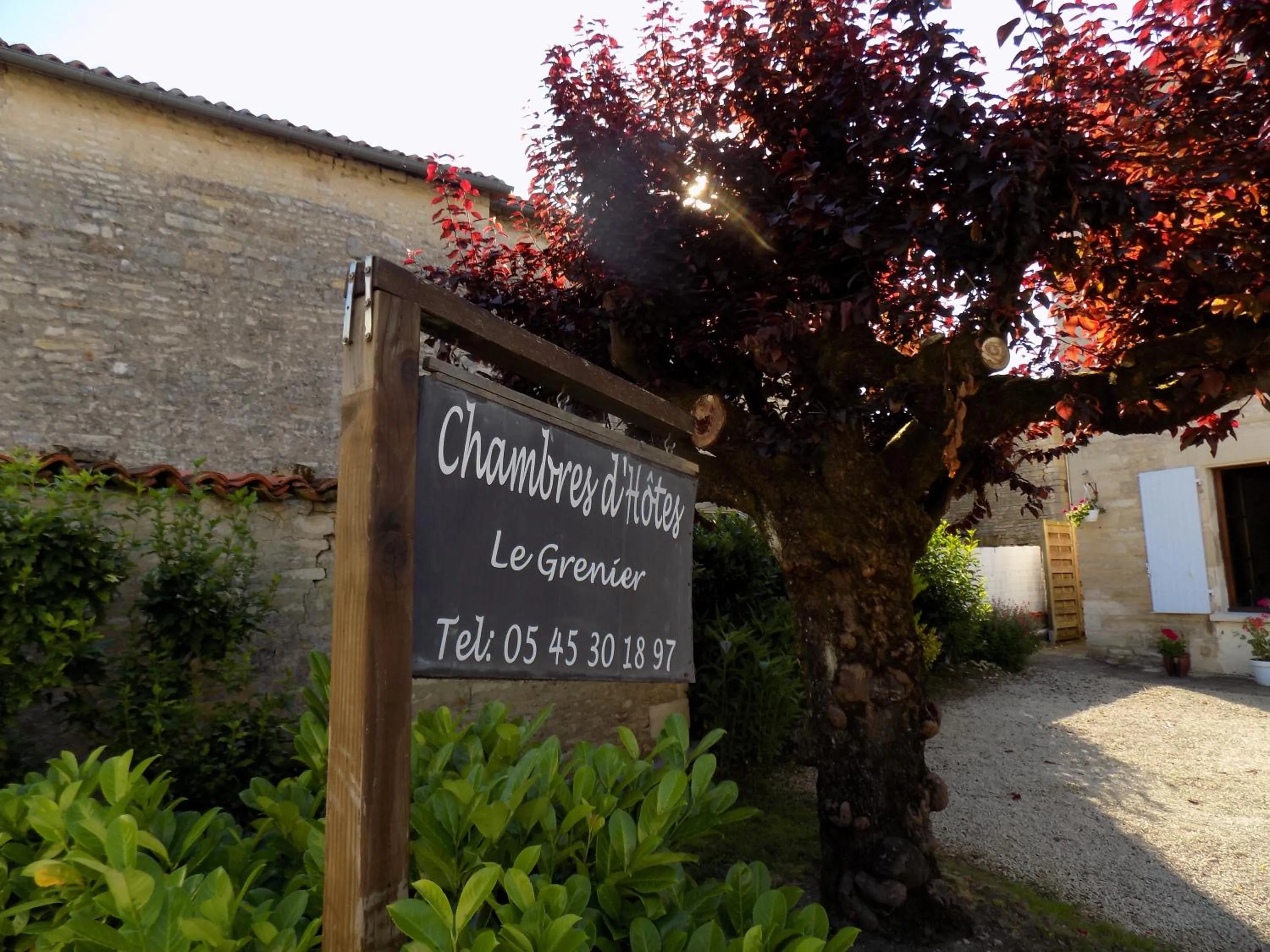 Property logo or sign in Le Grenier 1 Rue Verte Tusson 16140 France