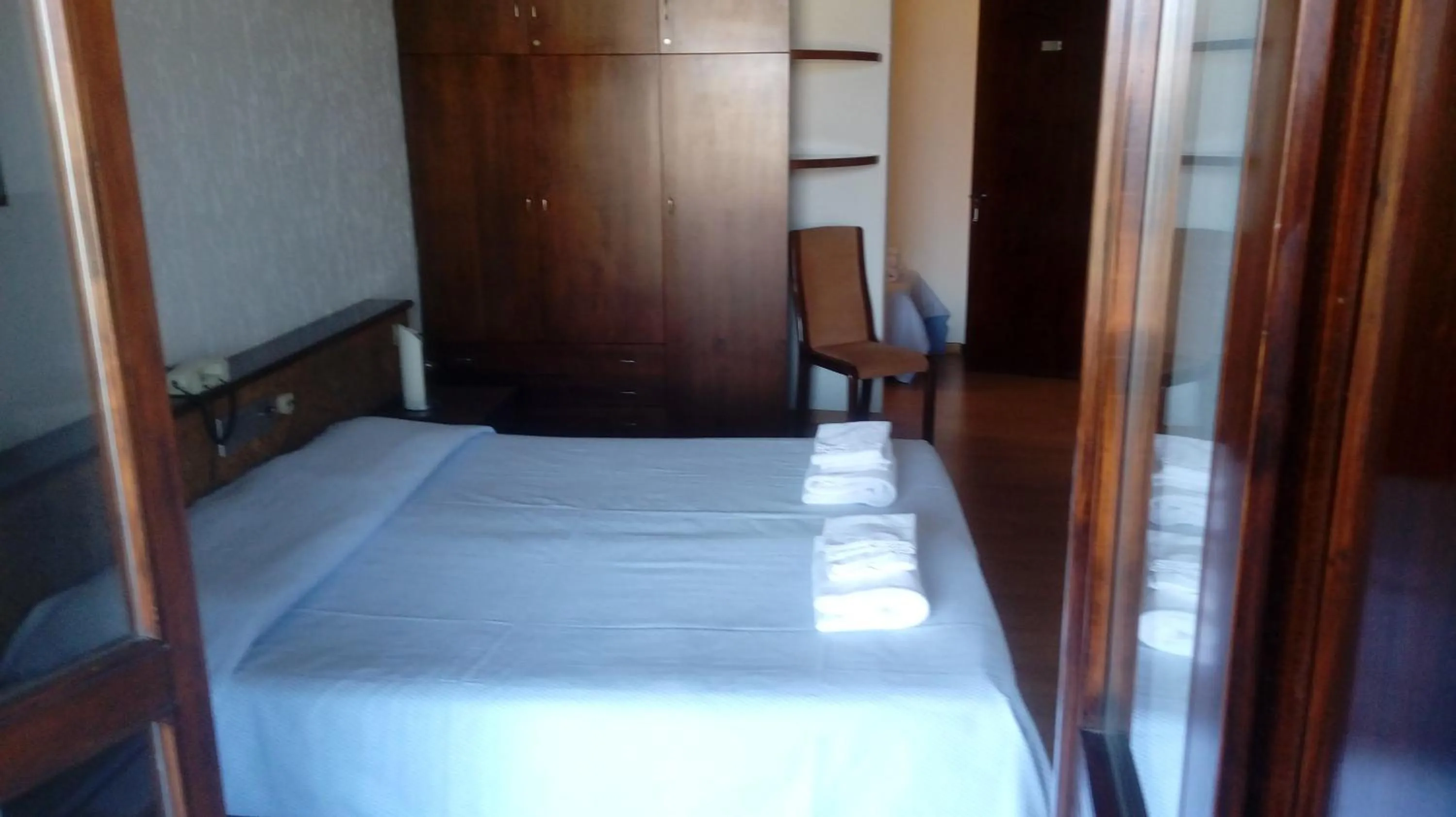 Bed in Hotel Franini