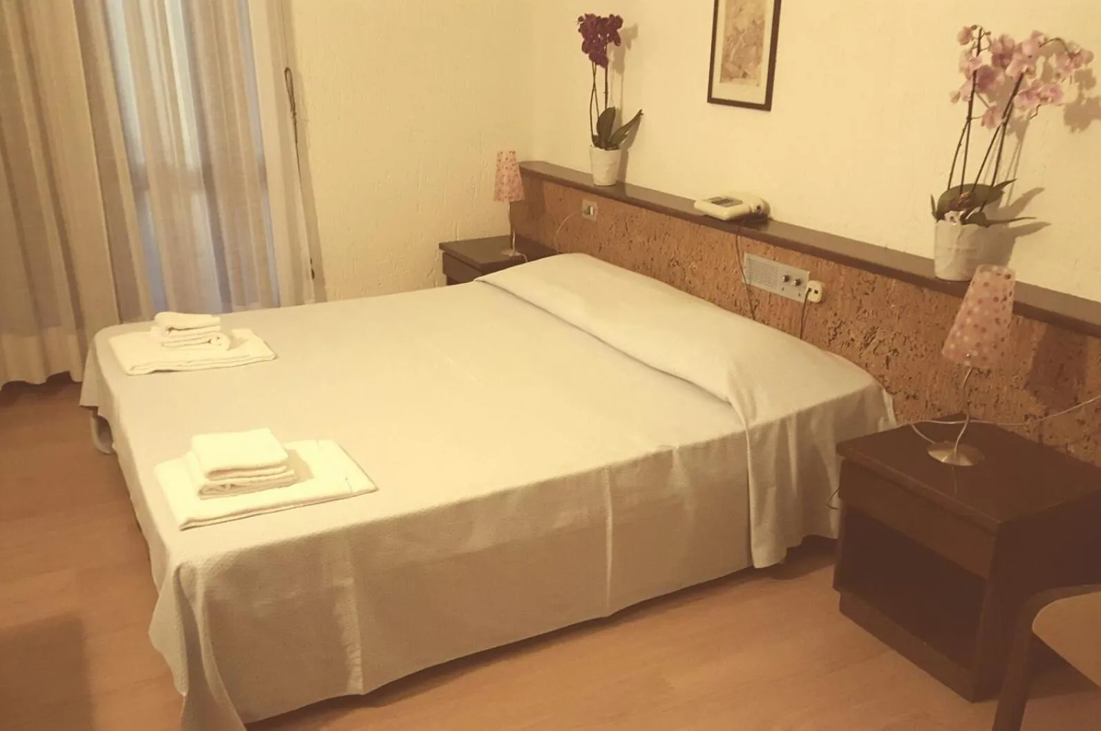 Bed in Hotel Franini