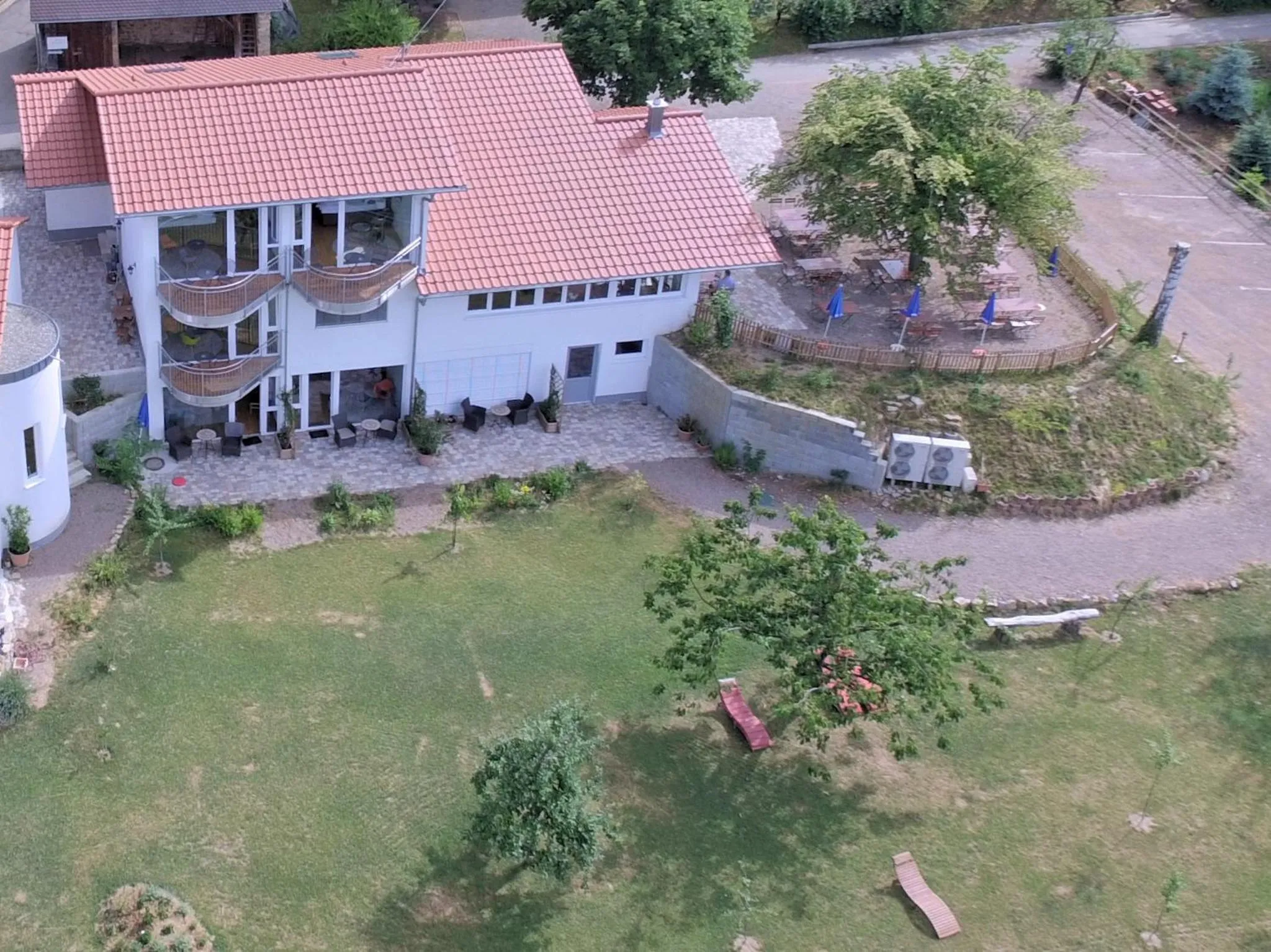 Bird's eye view in Am Paradies