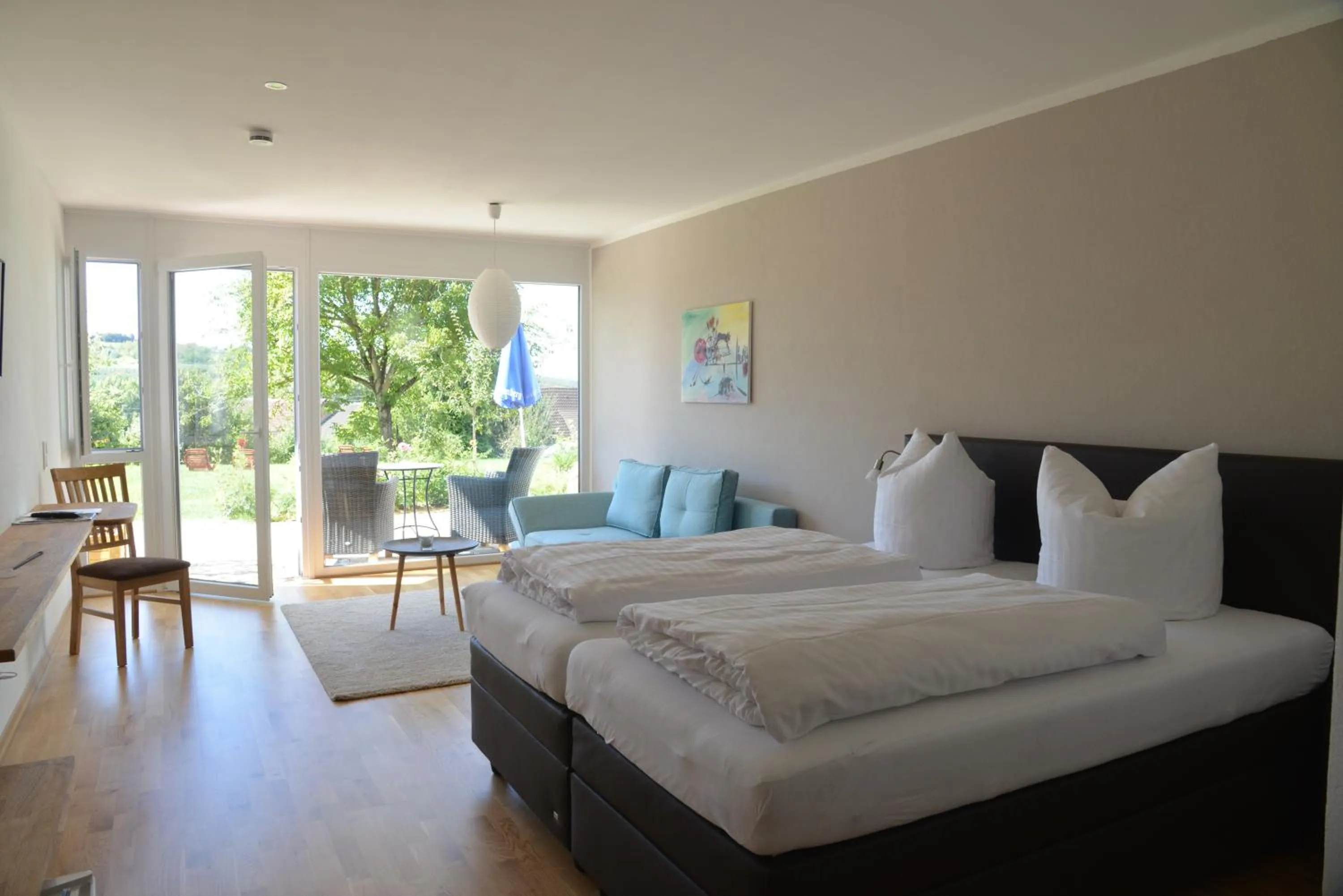 Photo of the whole room, Bed in Am Paradies