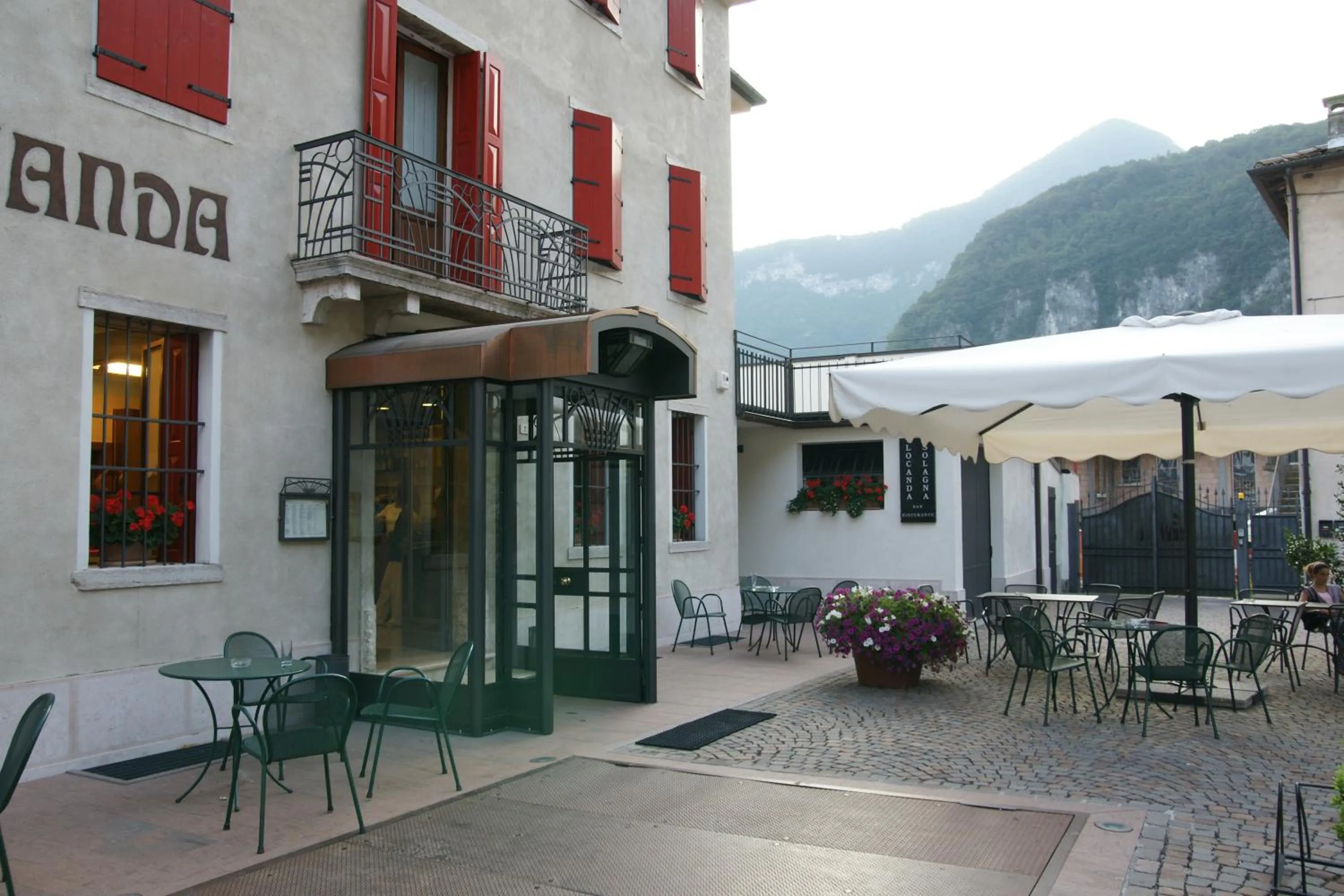 Facade/entrance in Locanda Solagna