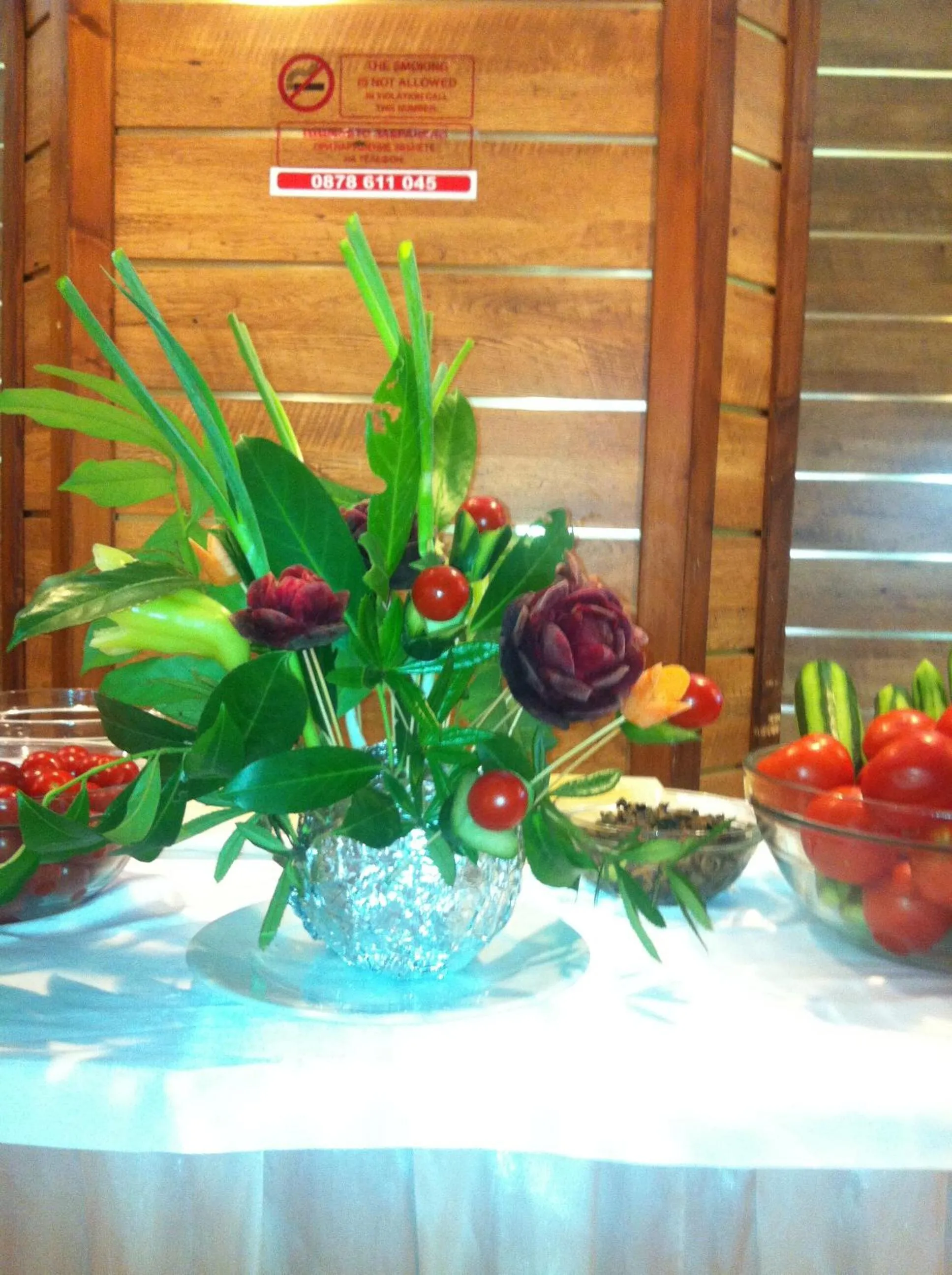 Food in Hotel Sandy Beach